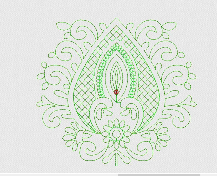 Flower Embroidery Design