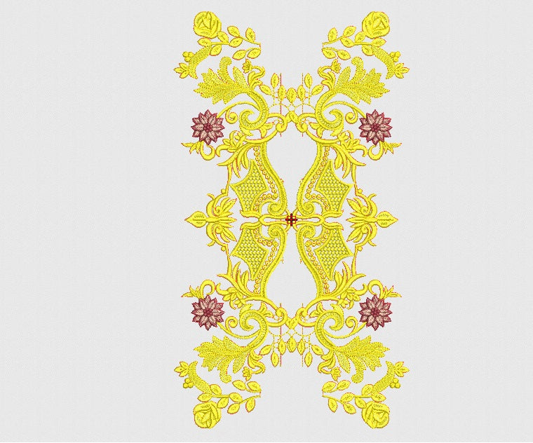 Flower Embroidery Design