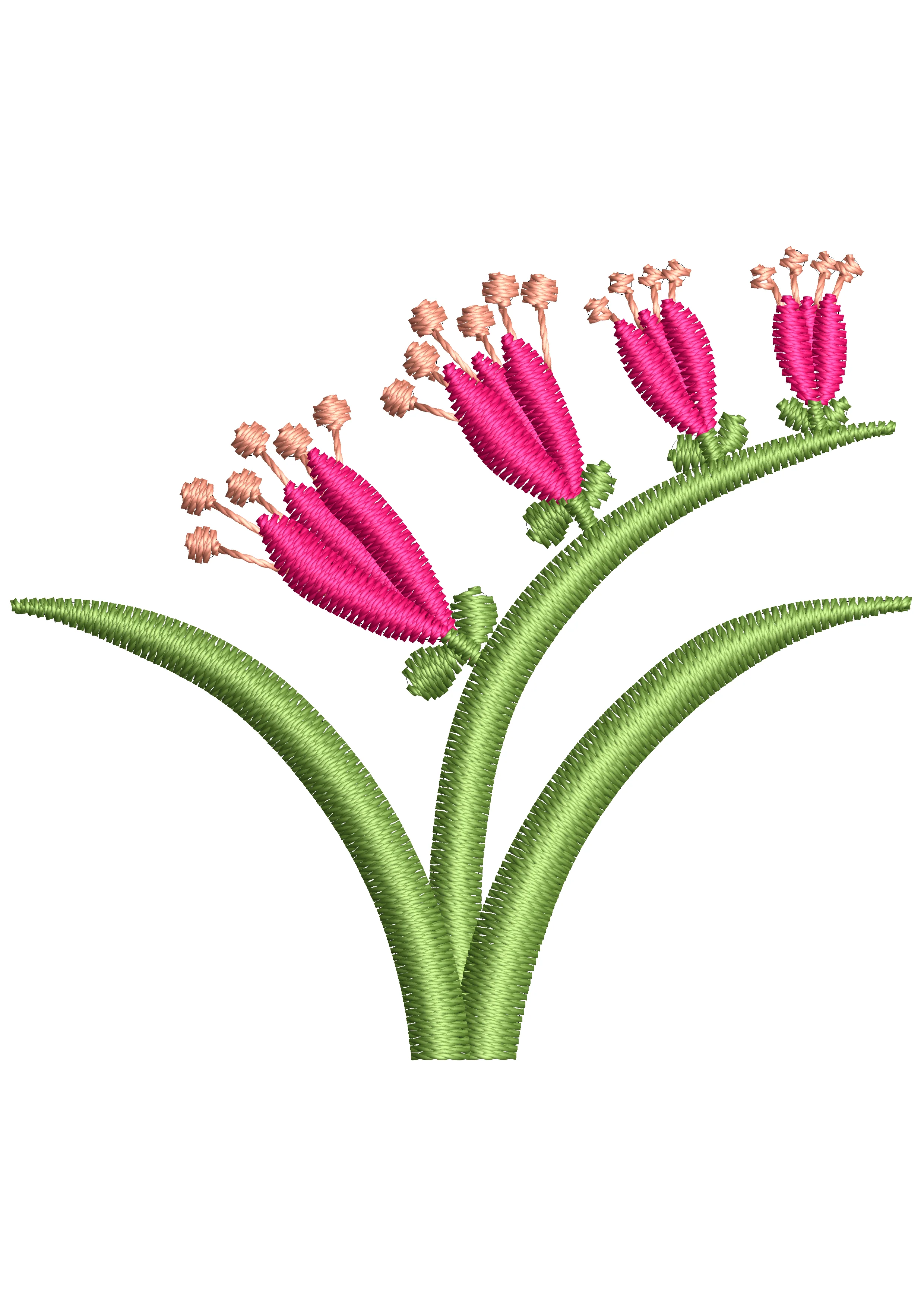 Flower Embroidery Design