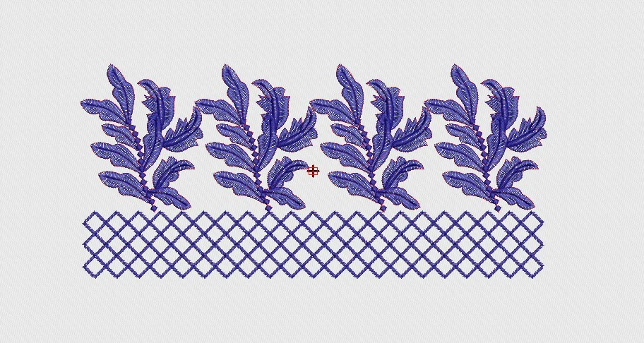 Flower Embroidery Design 876