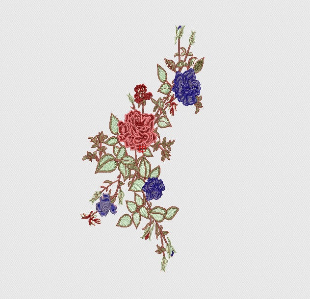 Flower Embroidery Design