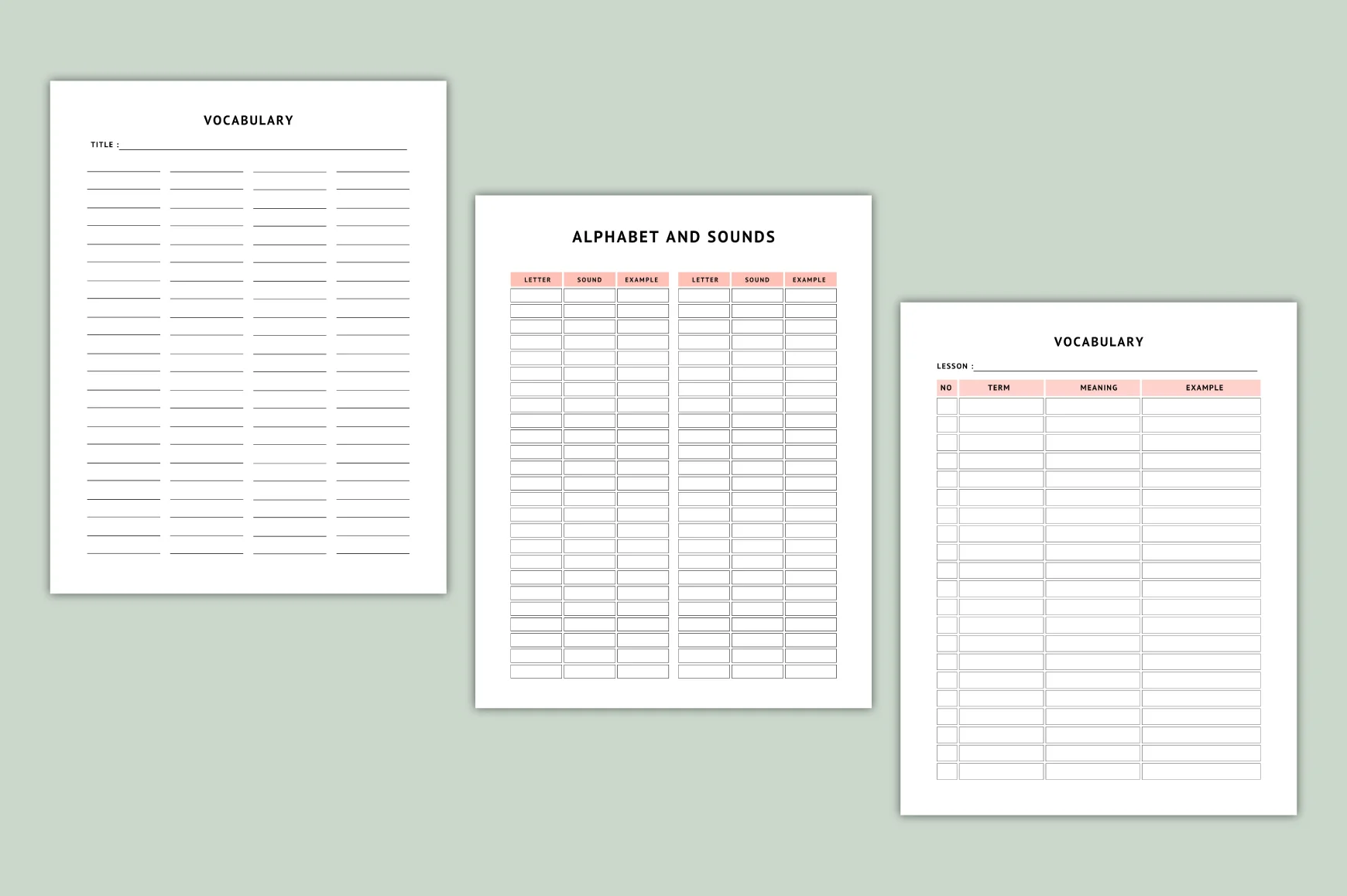 Fluency Focus Language Planner - Image 2