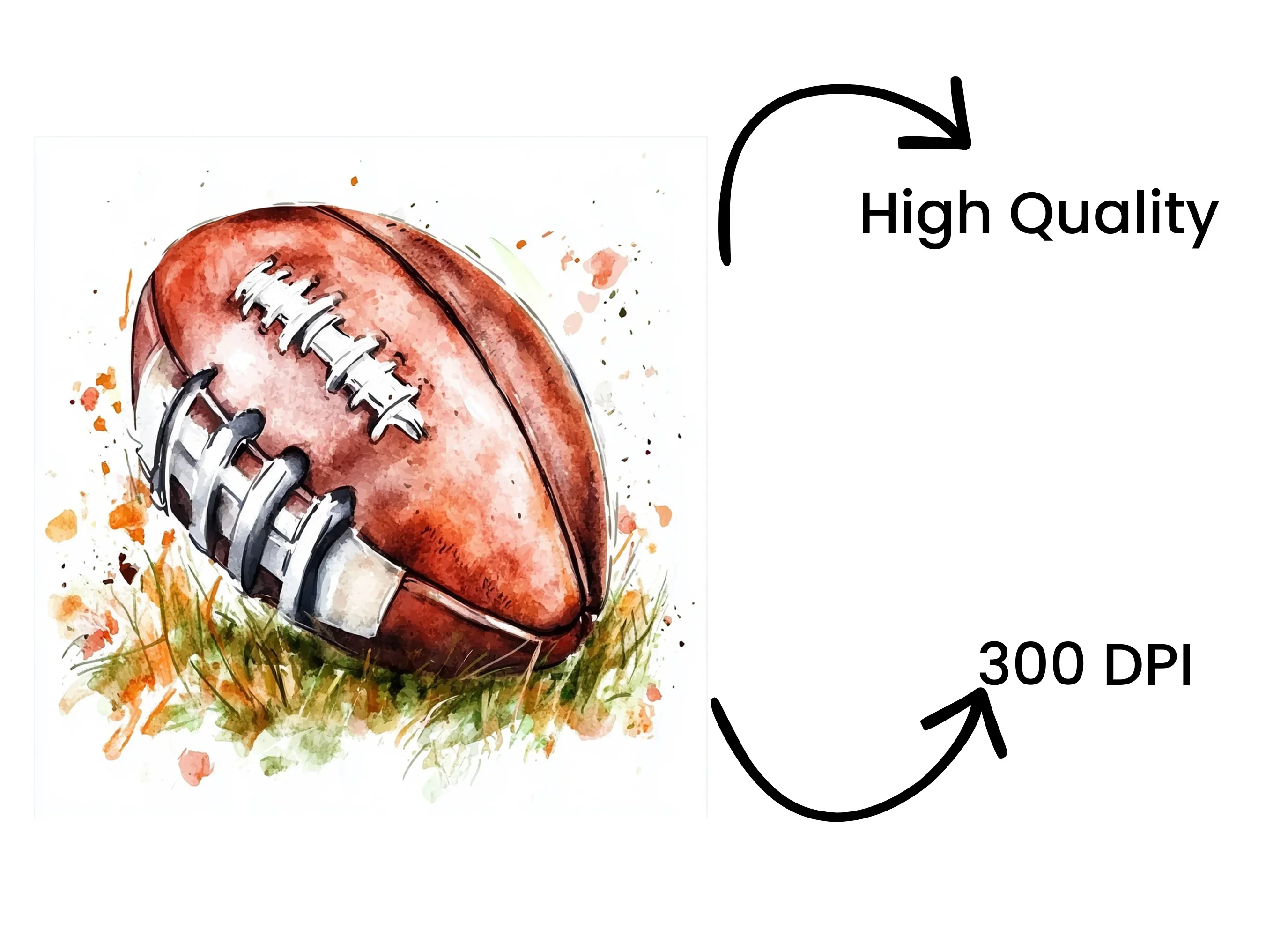 Football Clipart Bundle - Image 4