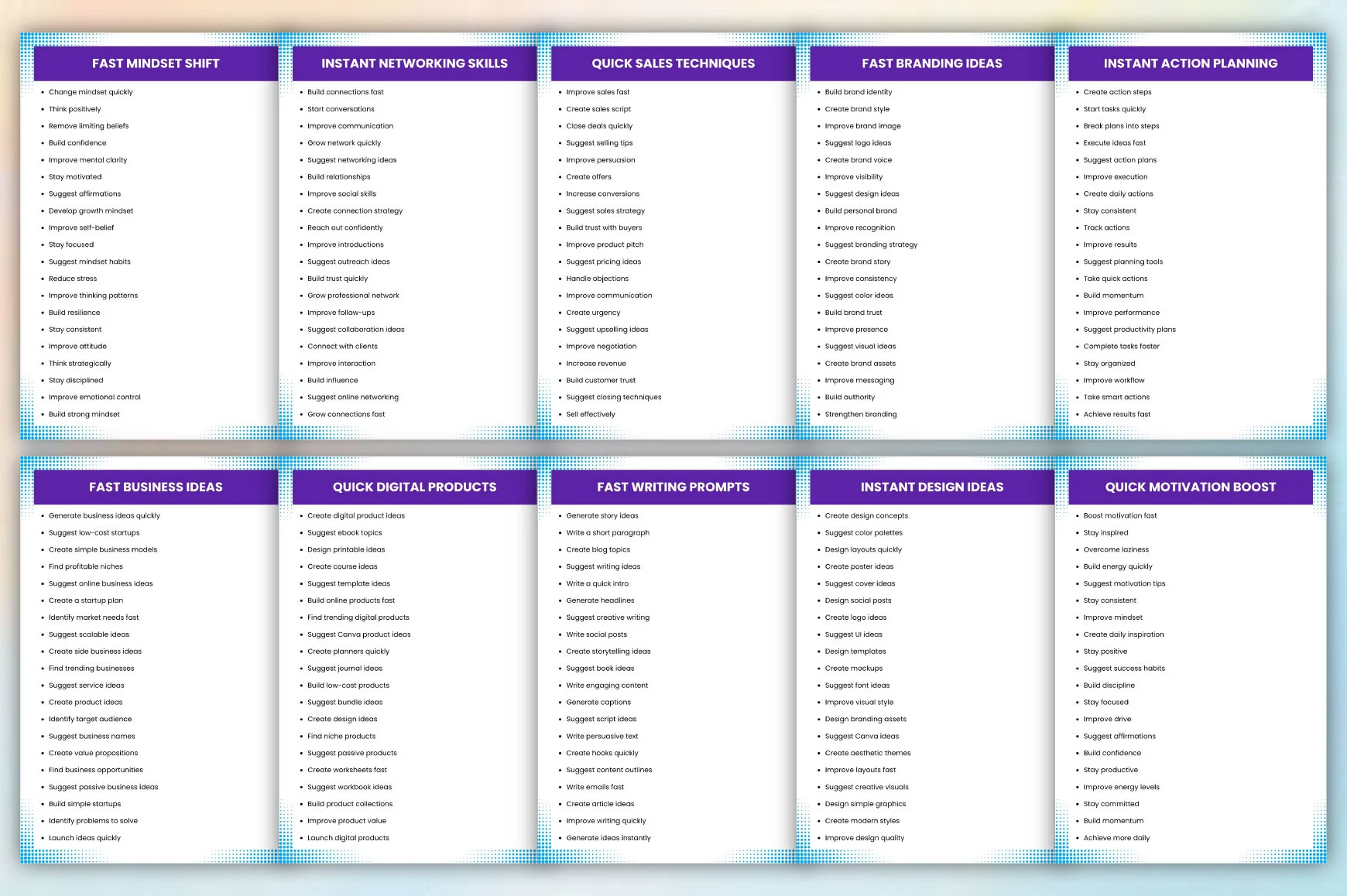 For Fast Results Prompts - Image 5