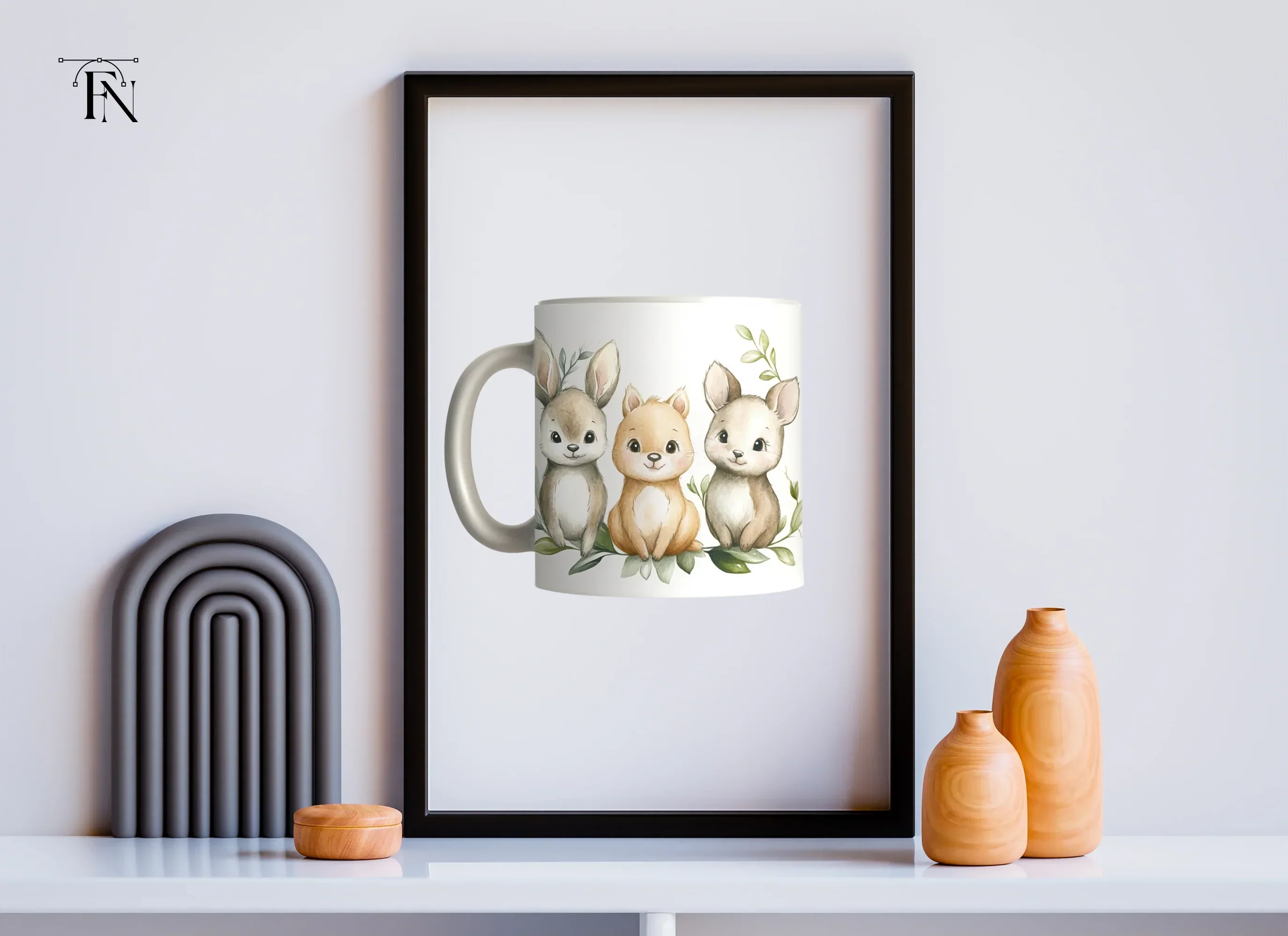 Forest Friends Animal Clipart Bundle - Image 3