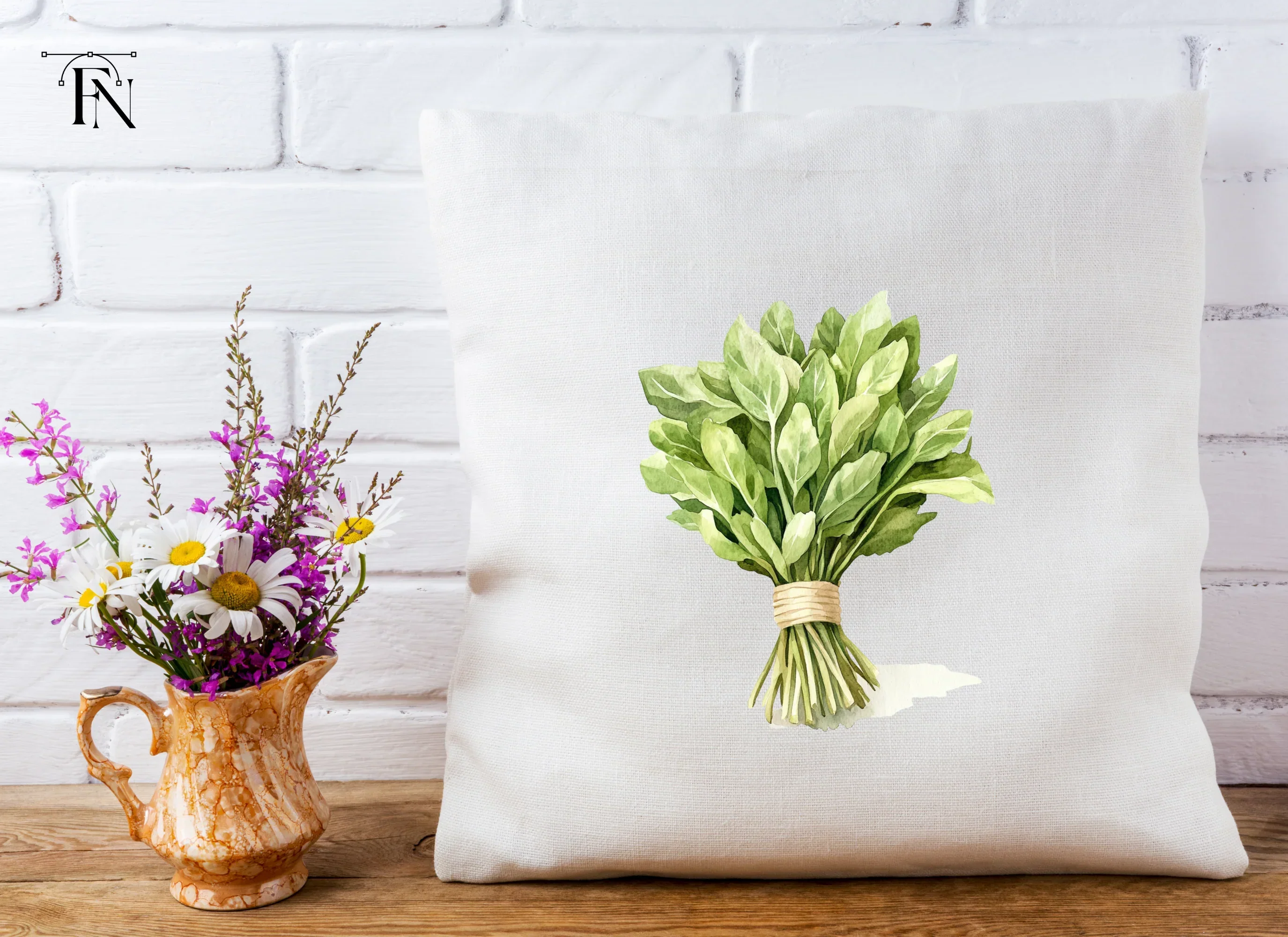 Fresh Greens Clipart Bundle - Image 5