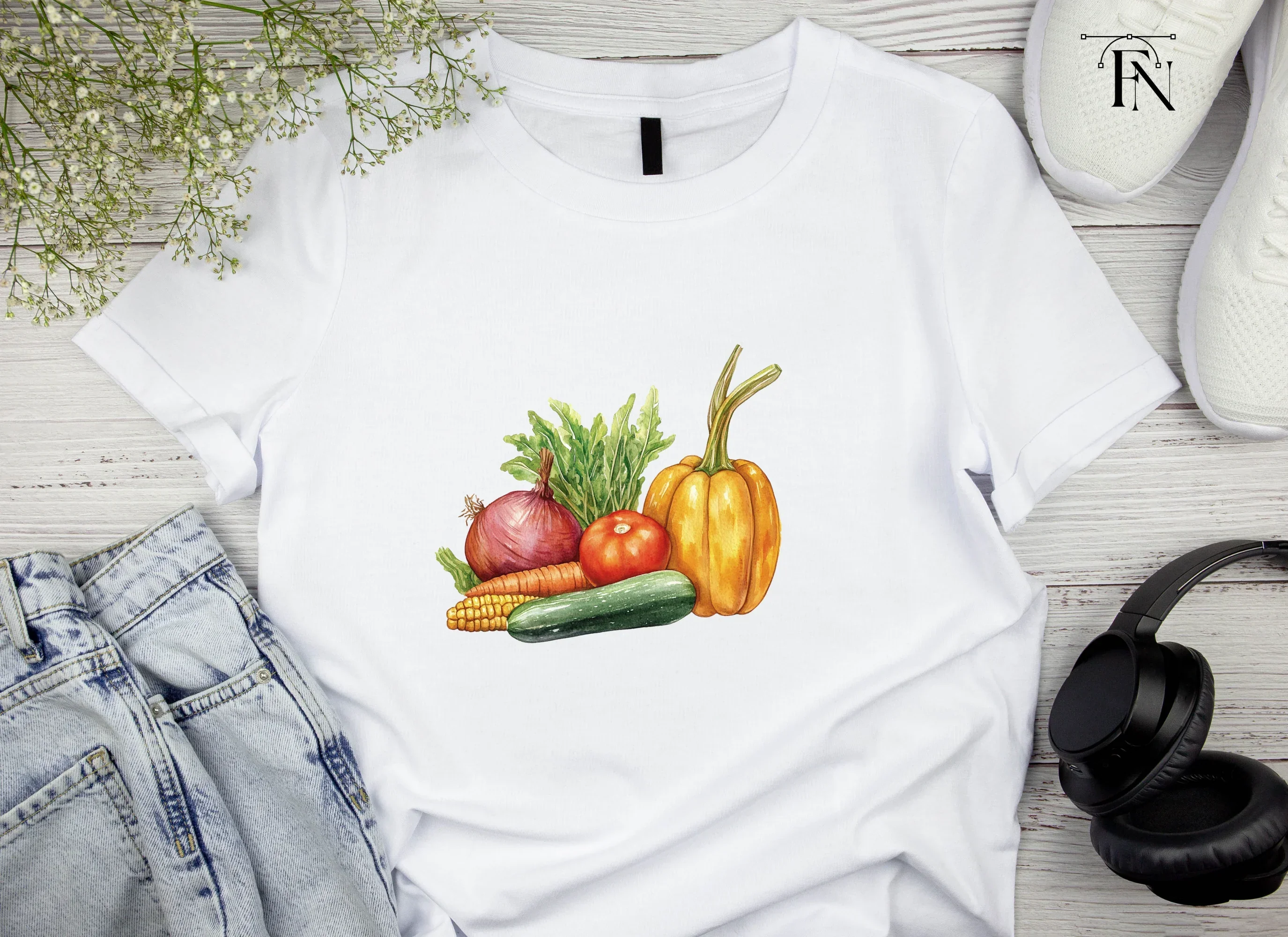Fresh Vegetable Clipart Bundle - Image 4