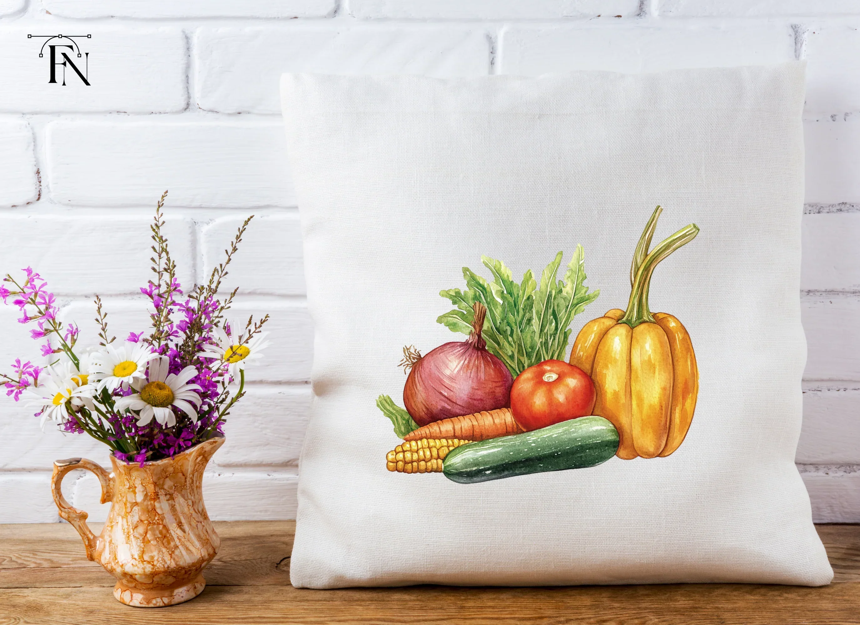 Fresh Vegetable Clipart Bundle - Image 6
