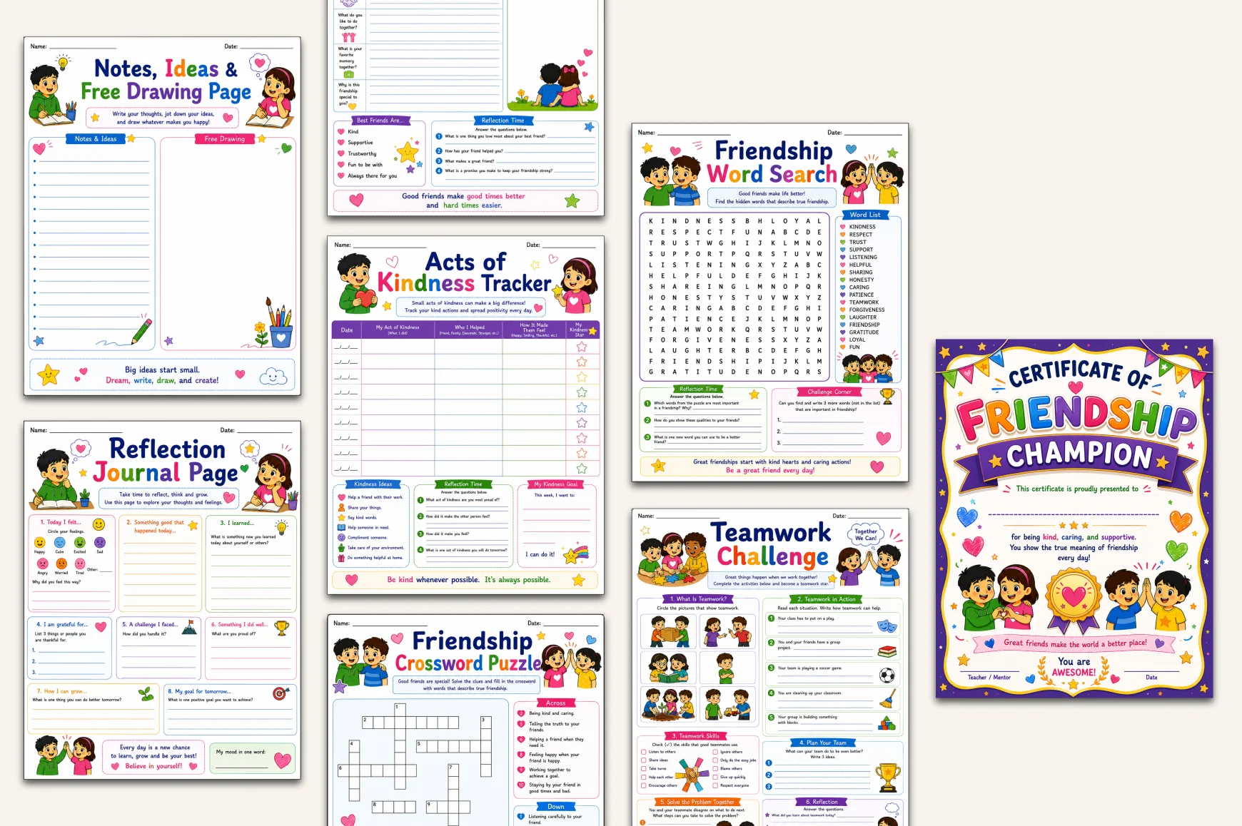 Friendship Relationship Skills Workbook - Image 4