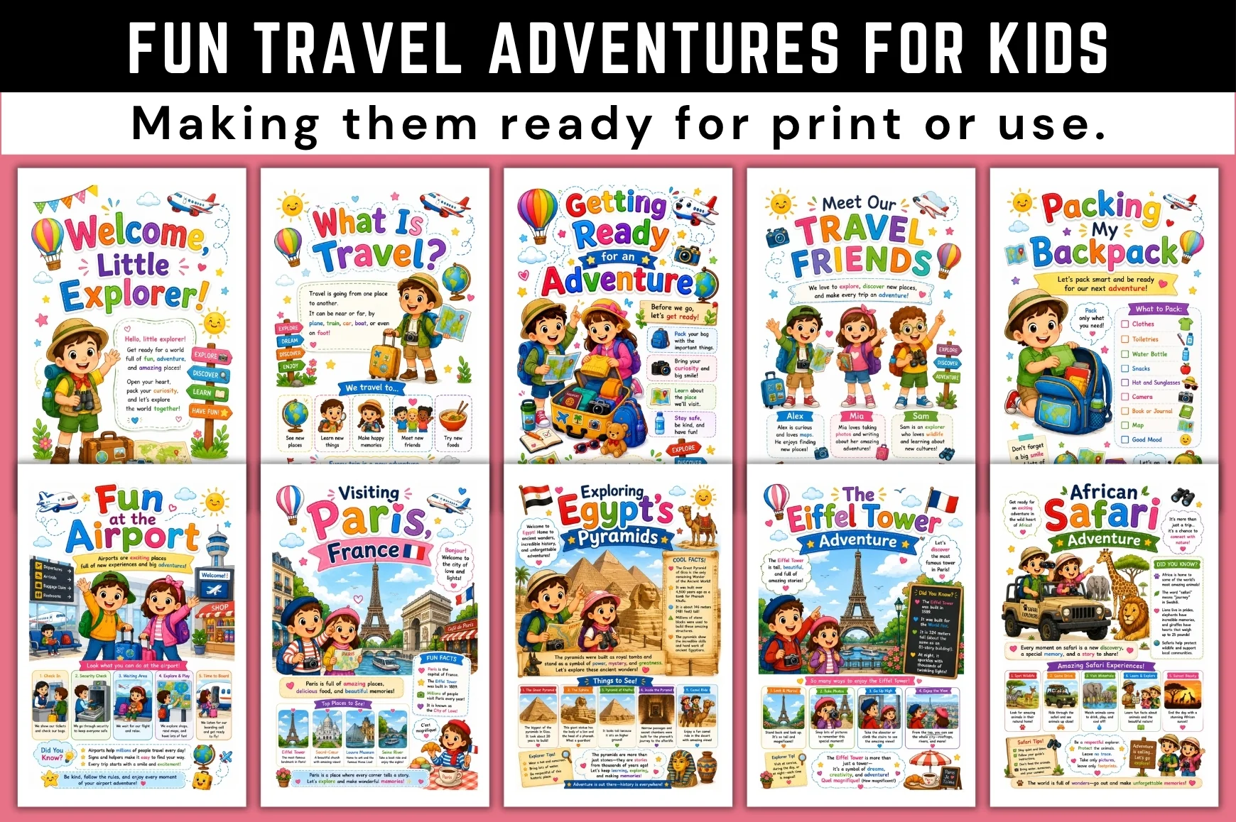 Fun Travel Adventures For Kids - Image 2