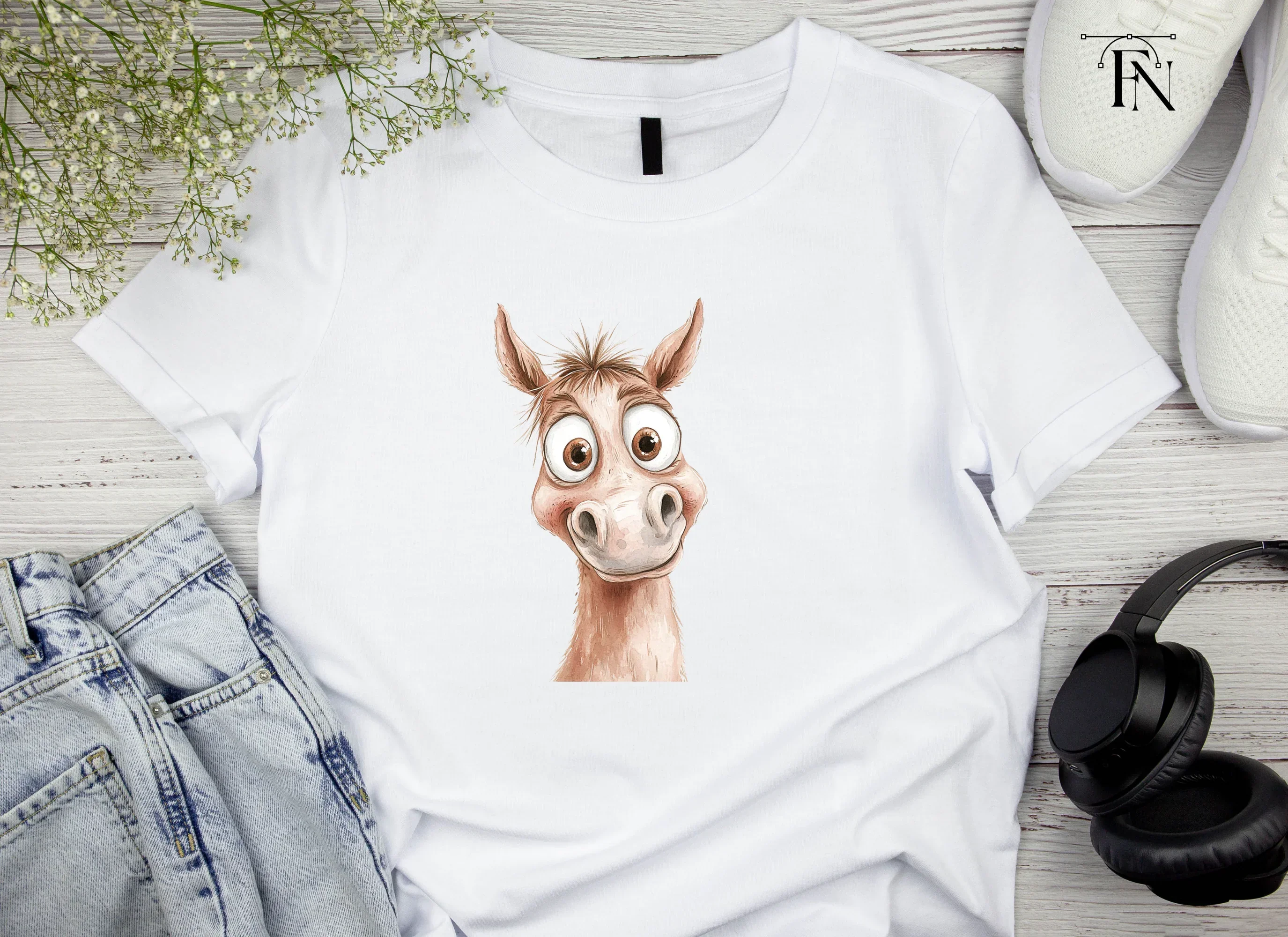 Funny Horse Faces Clipart Bundle - Image 4