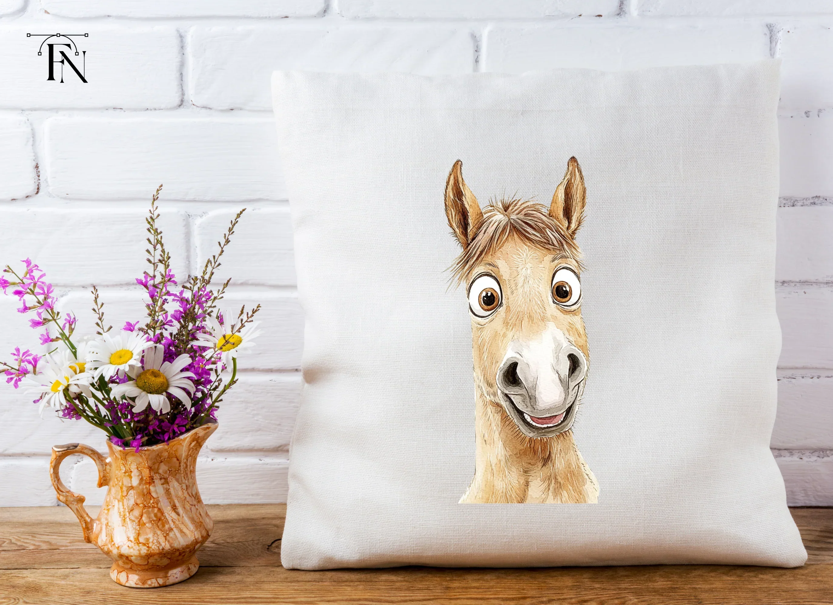 Funny Horse Faces Clipart Bundle - Image 5