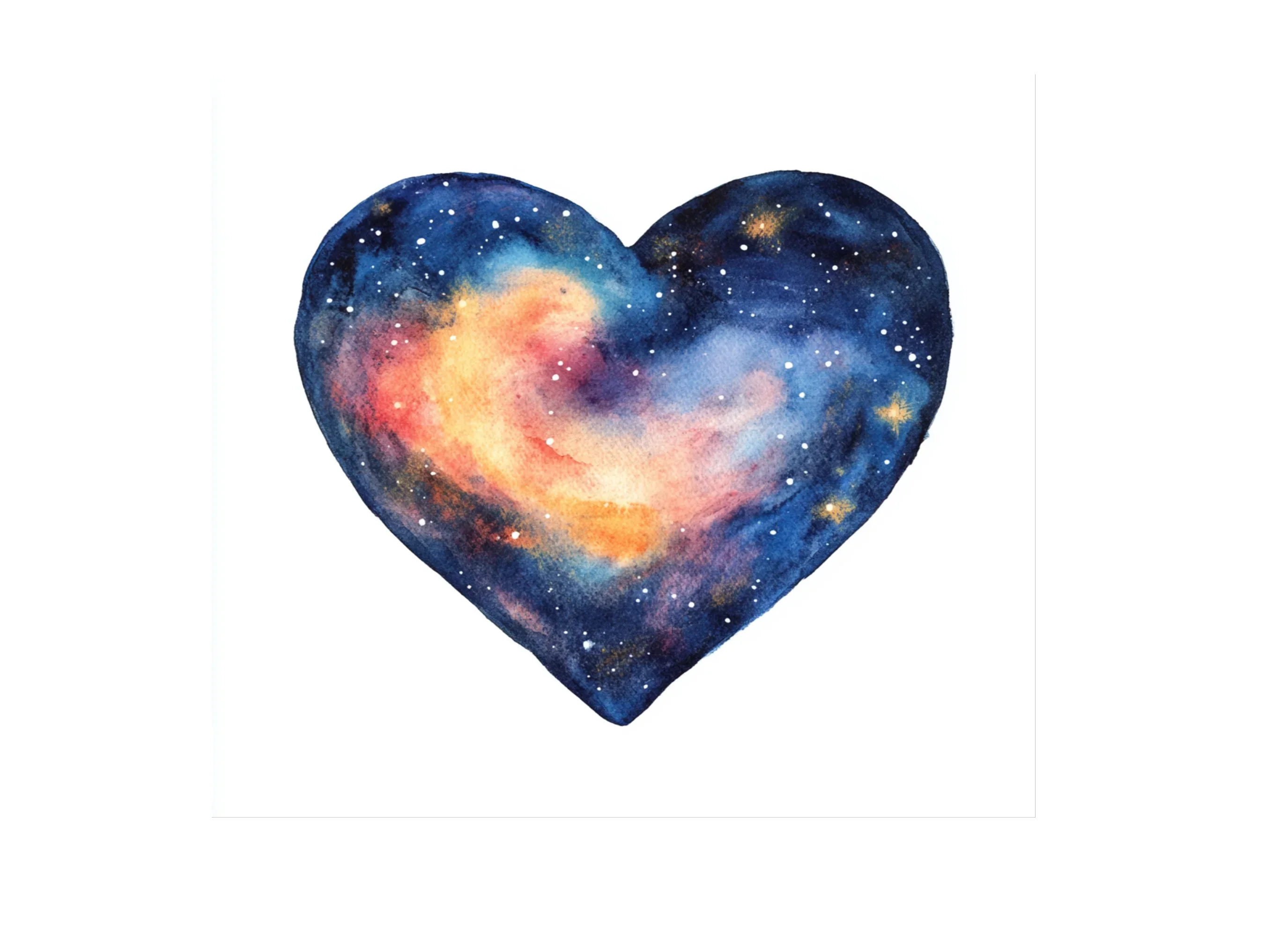 Galaxy Hearts Clipart Bundle - Image 3