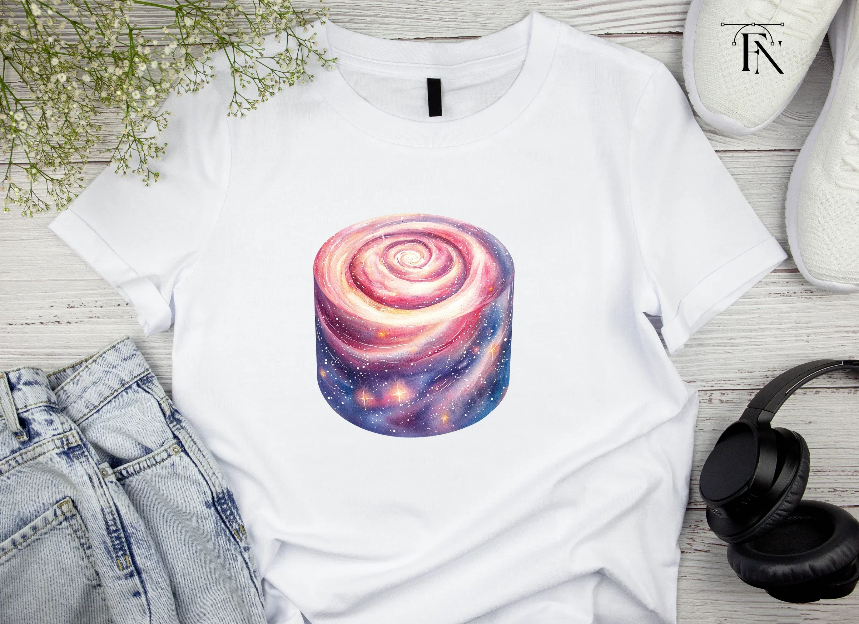 Galaxy Swirl Clipart Bundle - Image 4