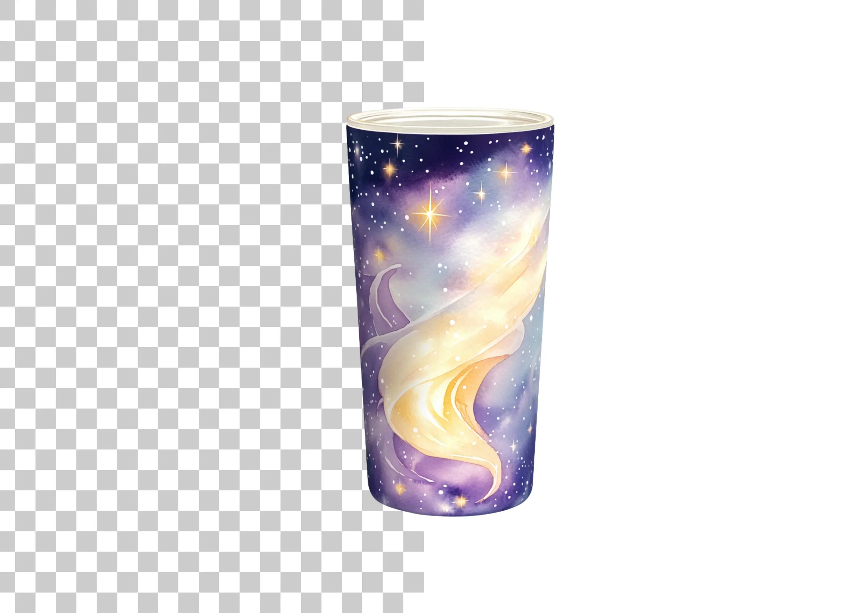 Galaxy Tumbler Clipart Bundle - Image 2