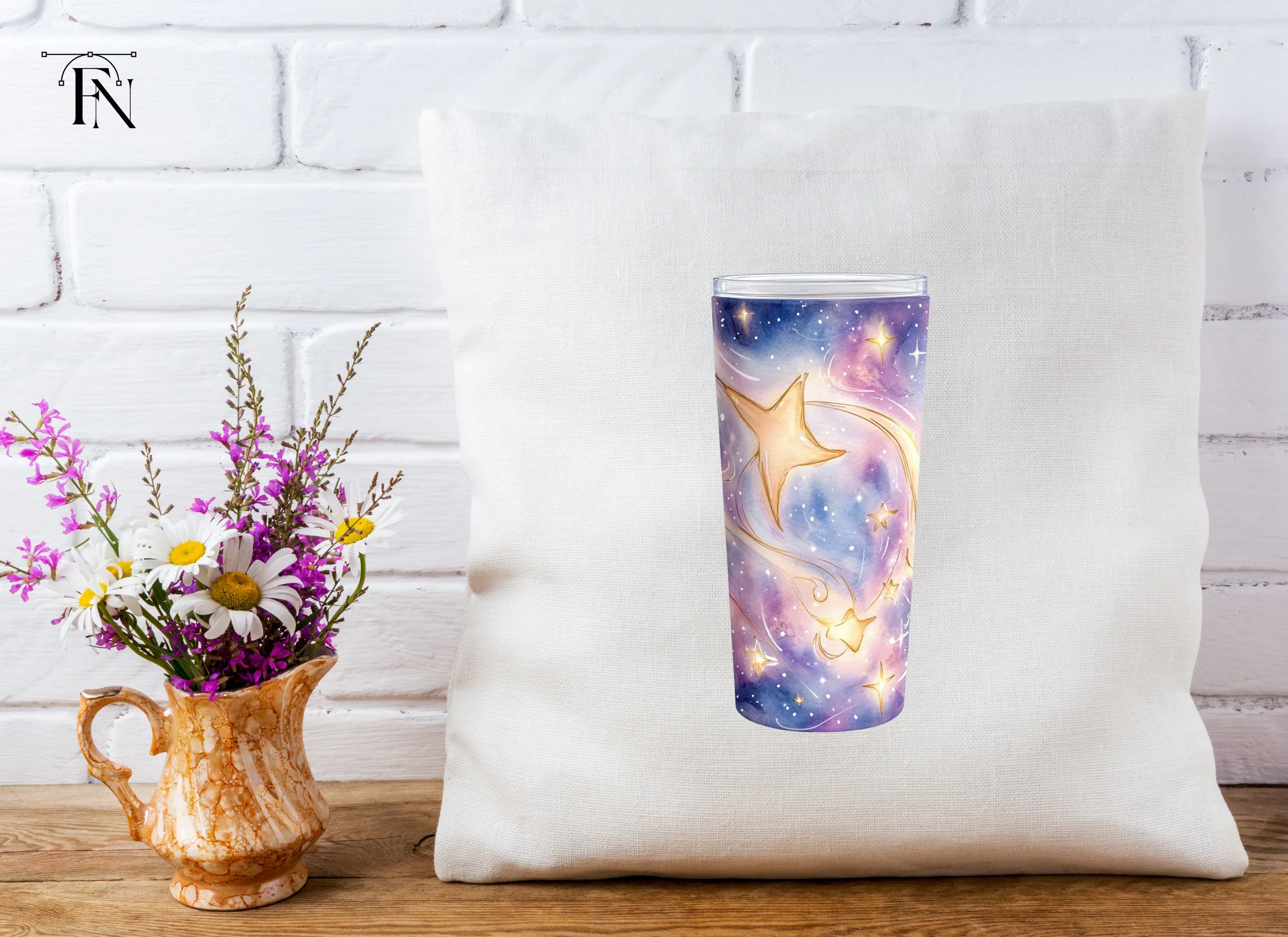 Galaxy Tumbler Clipart Bundle - Image 5