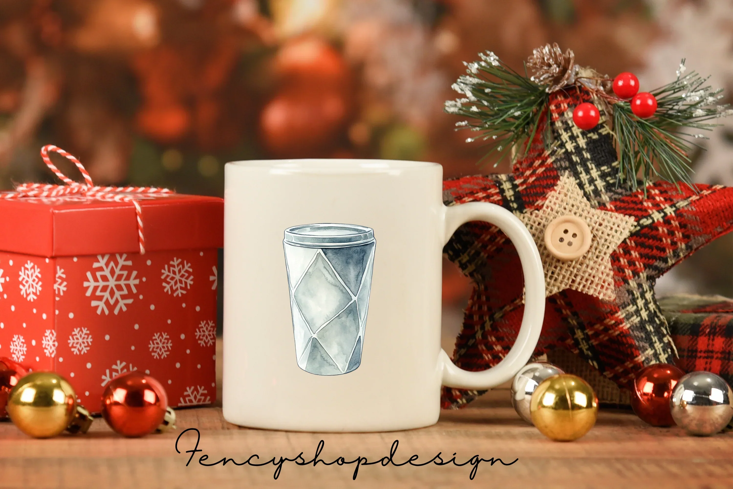 Geometric Tumbler Designs Clipart Bundle - Image 7