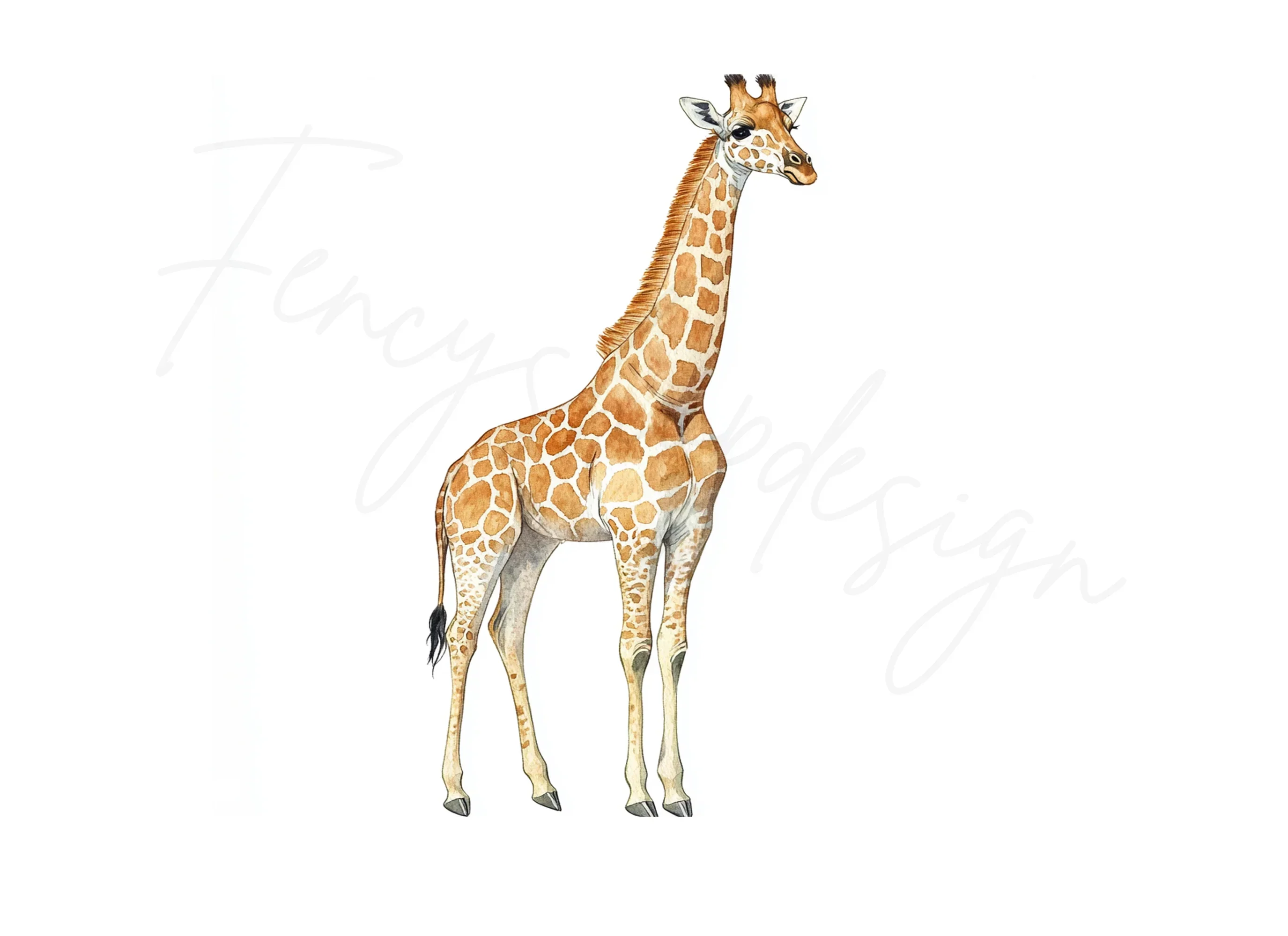 Giraffe Clipart Bundle - Image 2