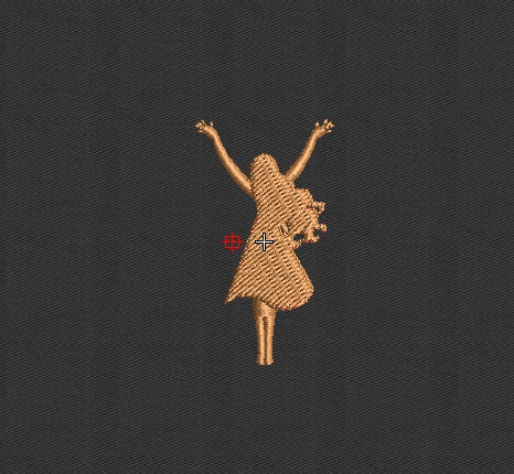 Girl Embroidery Design