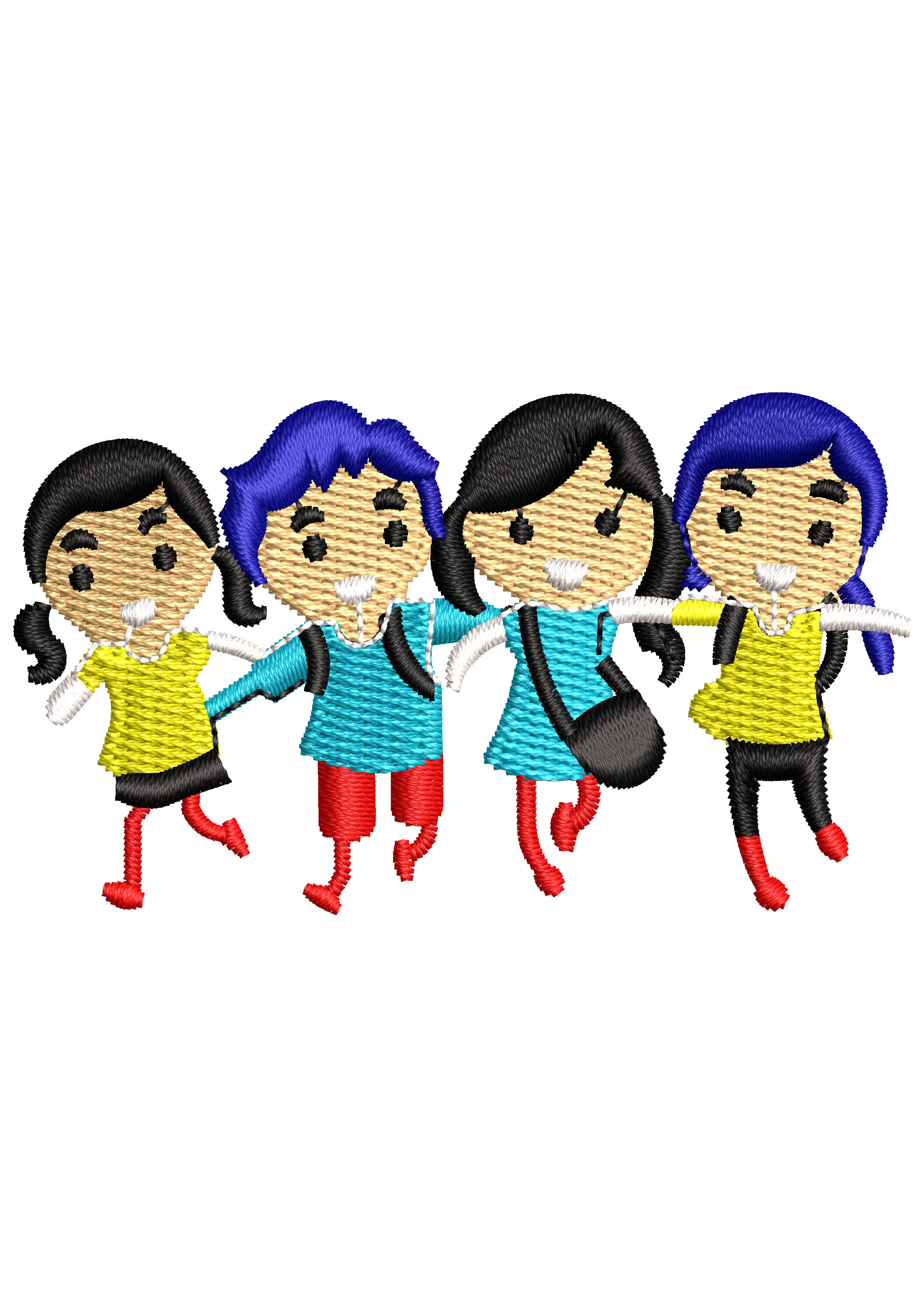 Girls Embroidery Design