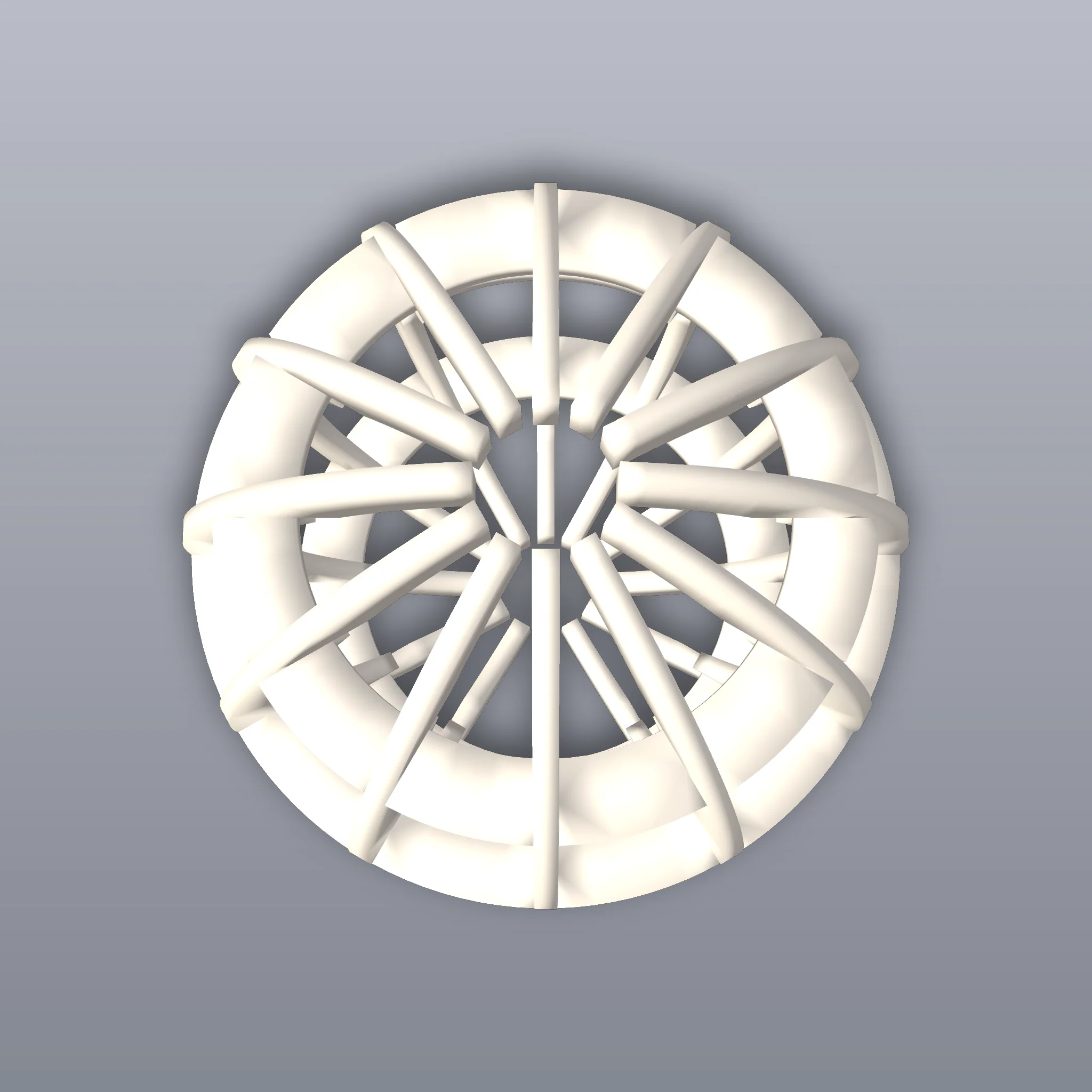 Globe 3D Print STL File - Image 2