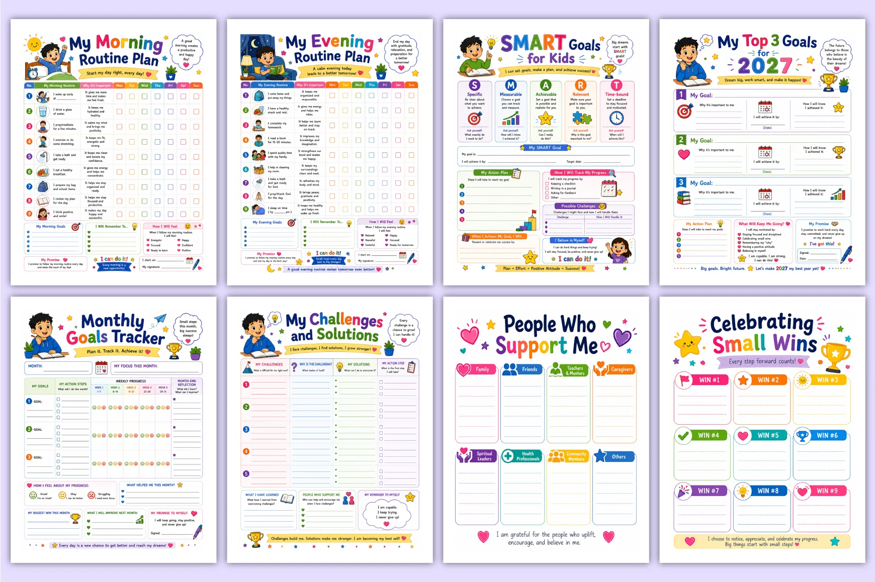 Goal Setting For Kids Workbook - Image 5