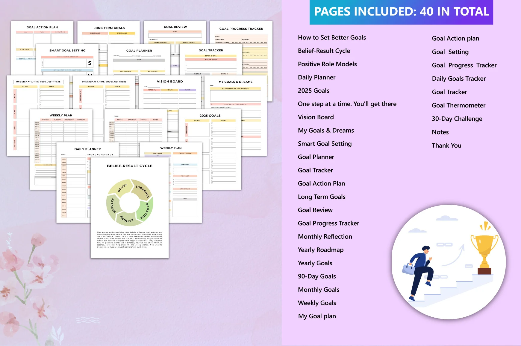 Goal Setting Motivation Planner - Image 2