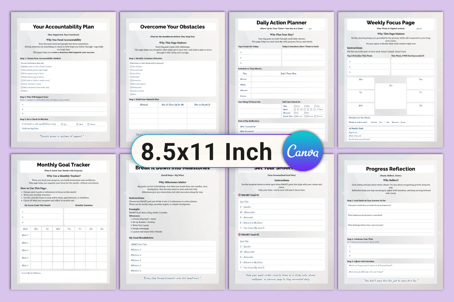 Goal Setting Vision Mapping Planner - Image 2