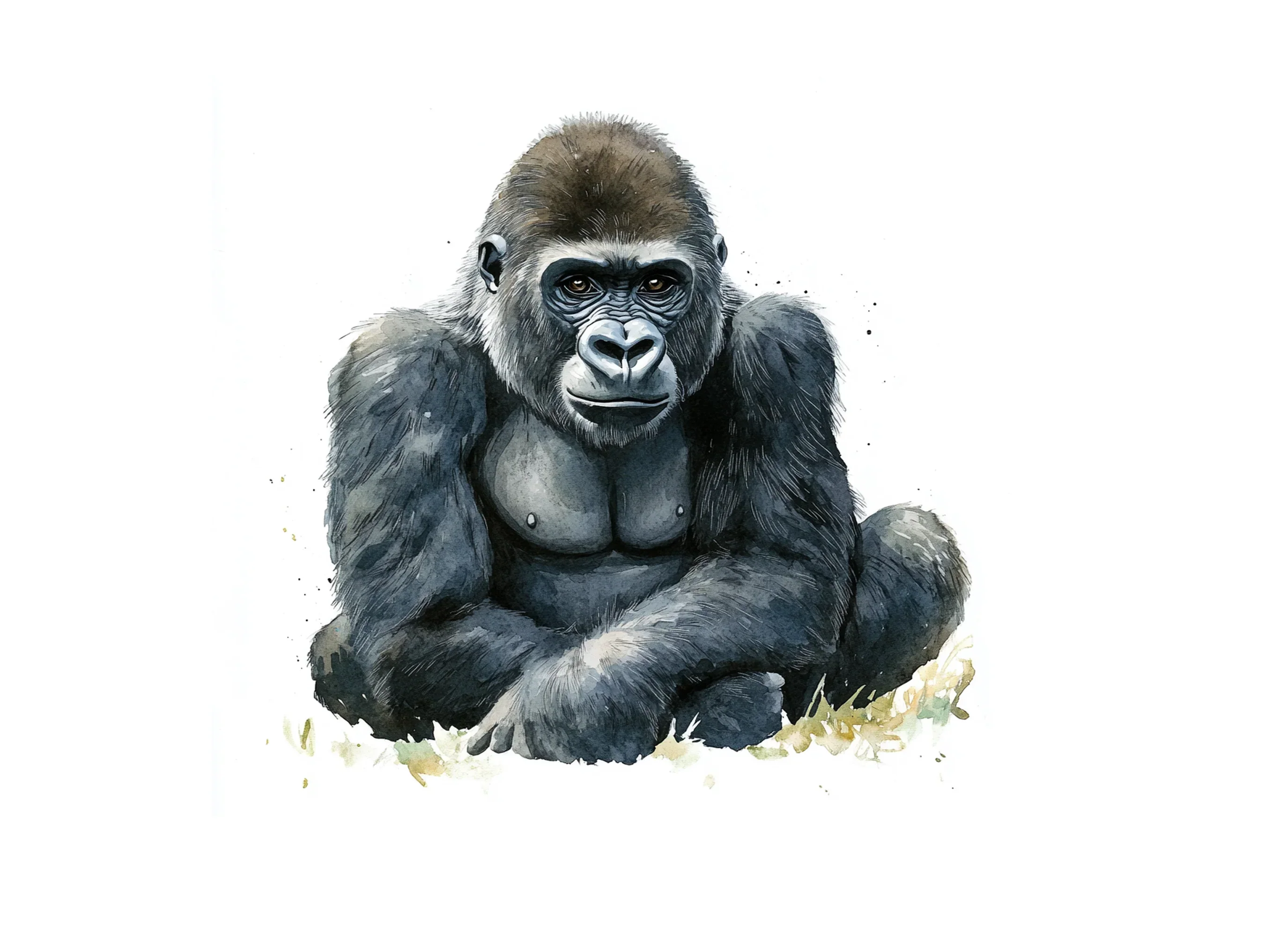 Gorilla Clipart Bundle - Image 3