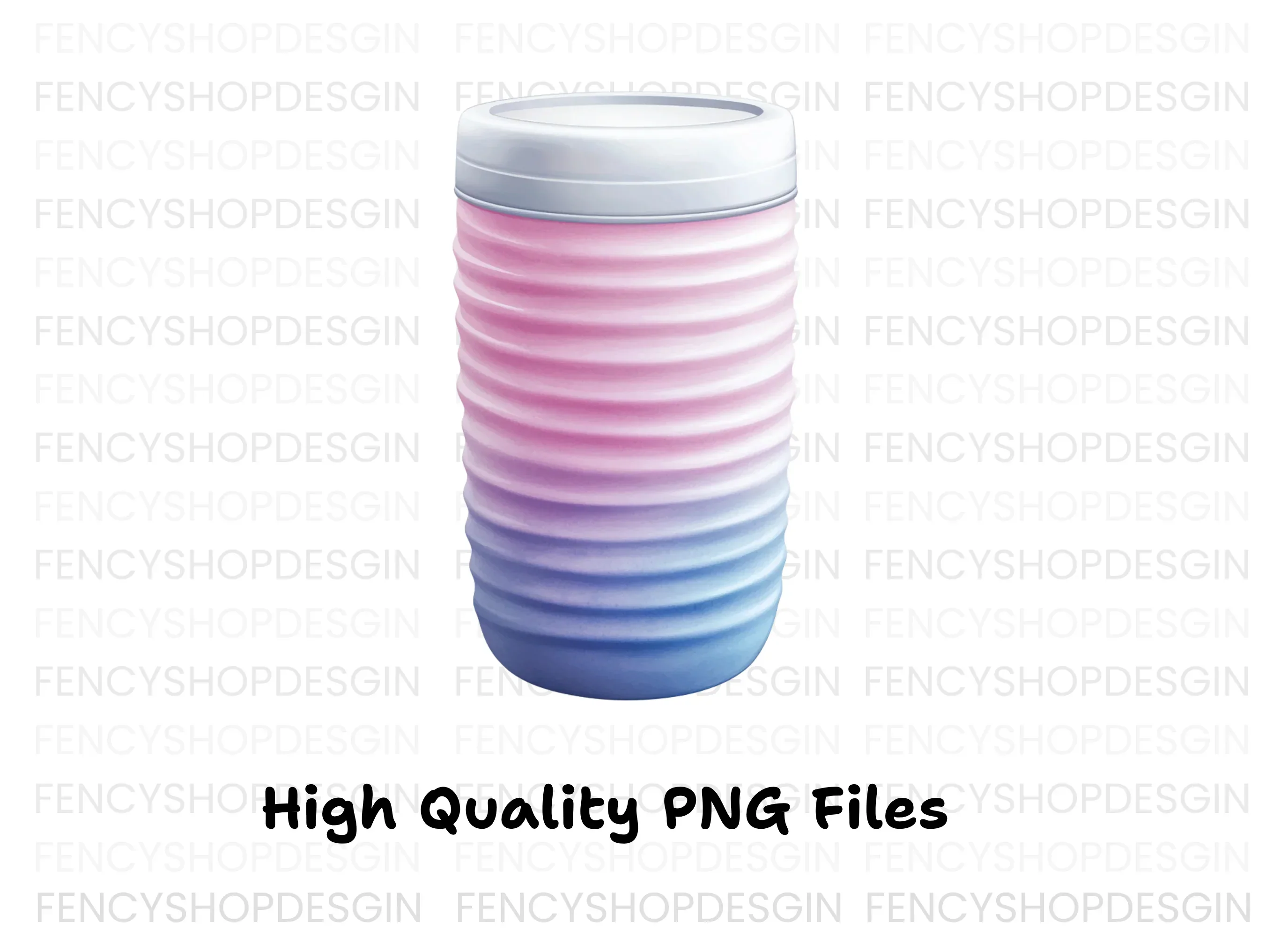 Gradient Insulated Tumbler Clipart Bundle - Image 2