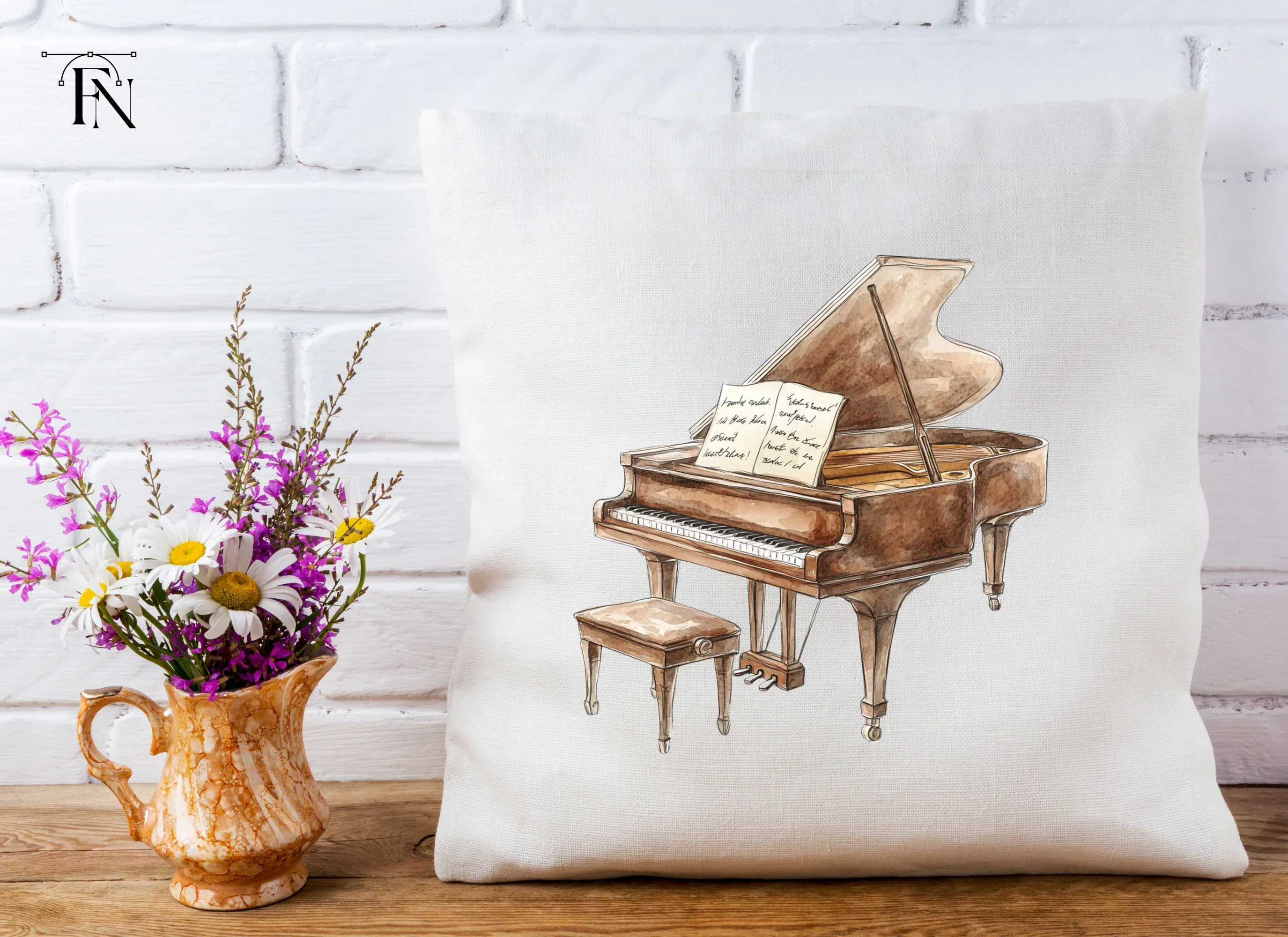 Grand Piano Clipart Bundle - Image 2