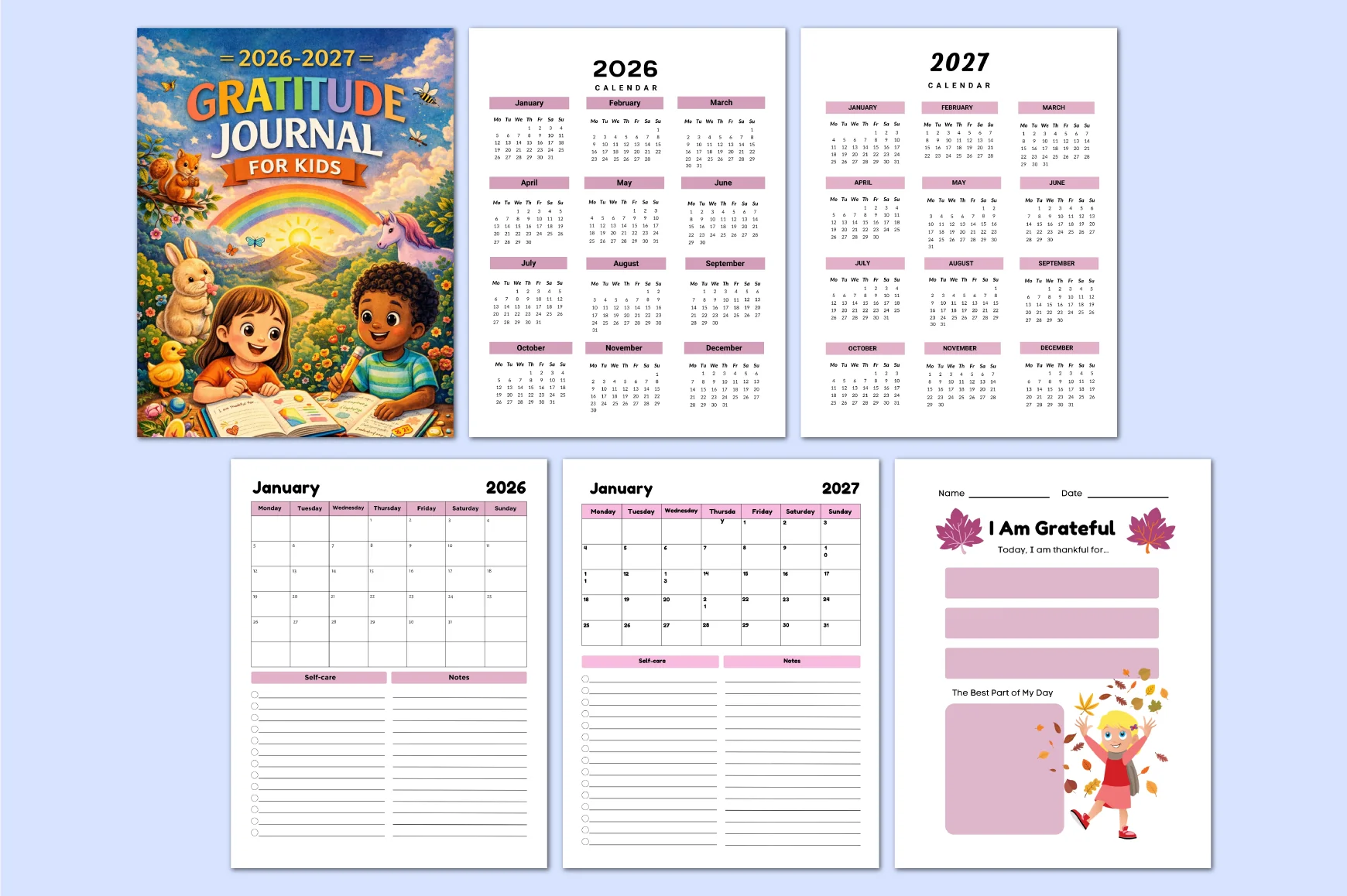 Gratitude Journal for Kids - Image 2