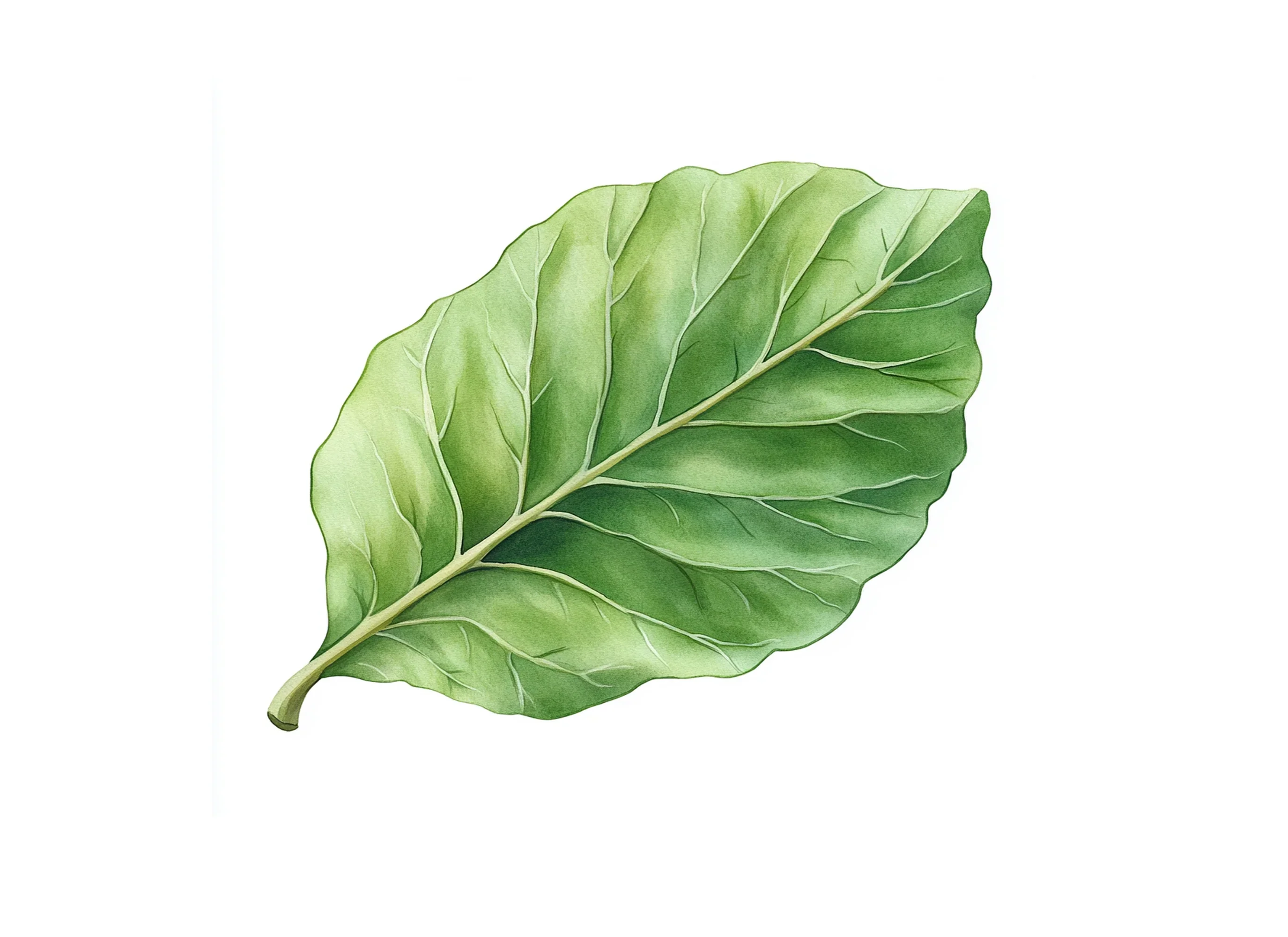 Green Leaves Clipart Bundle - Image 3