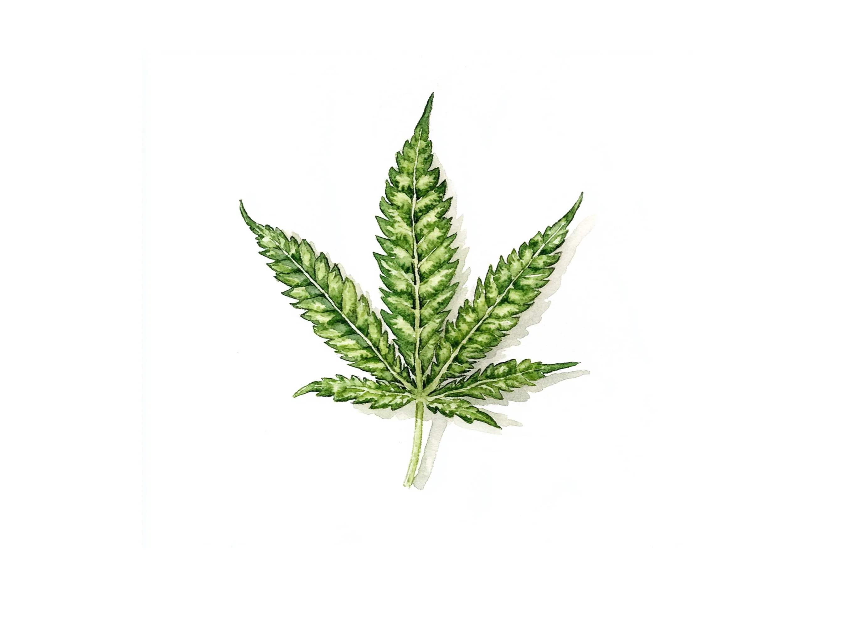 Green Marijuana Leaf Clipart Bundle - Image 3