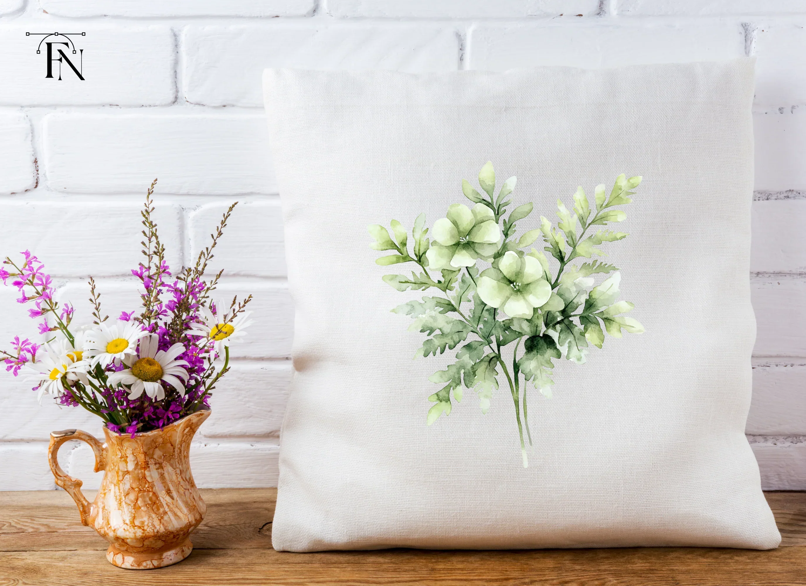 Greenery Clipart Bundle - Image 3