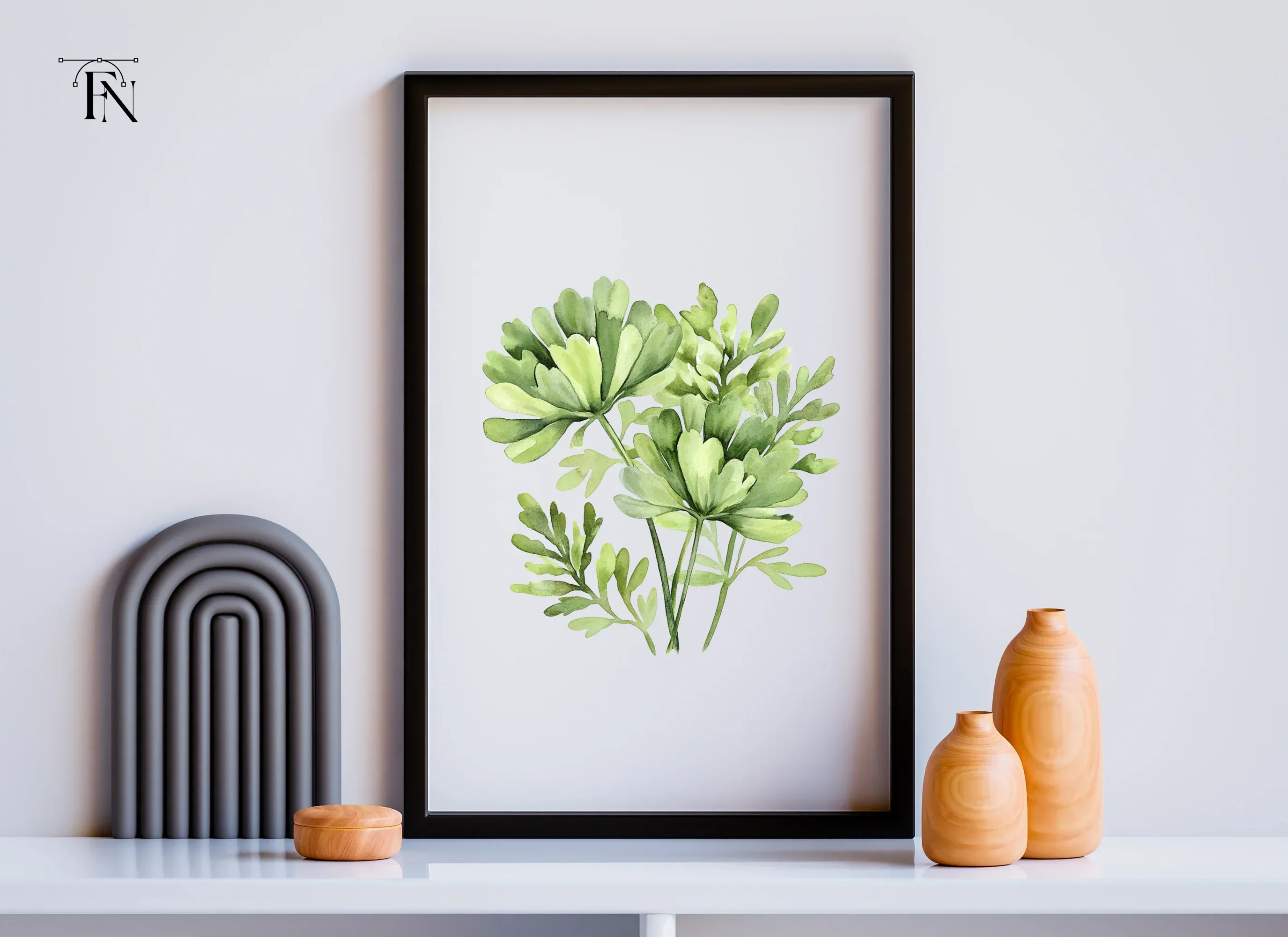 Greenery Clipart Bundle - Image 4