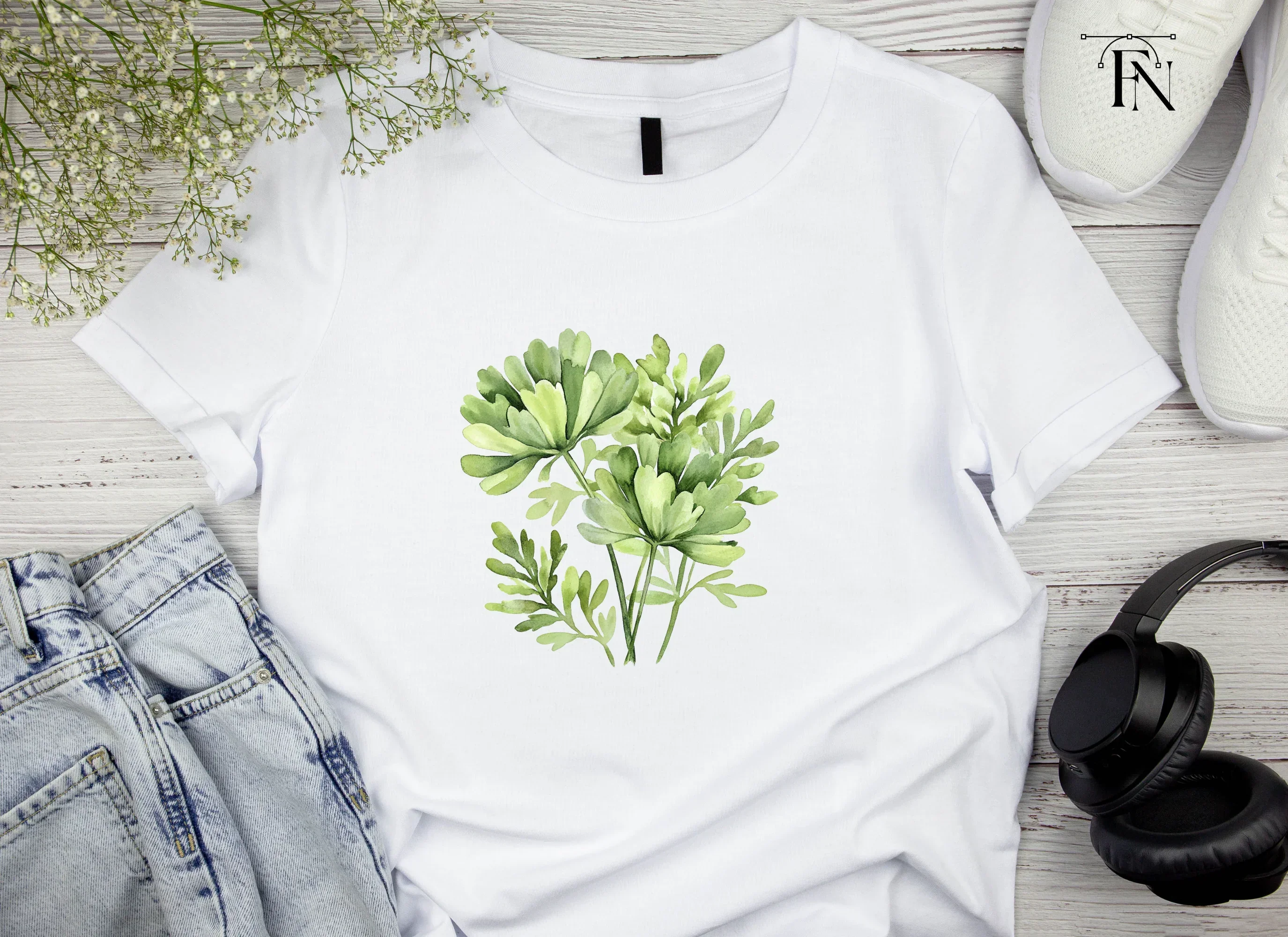 Greenery Clipart Bundle - Image 5