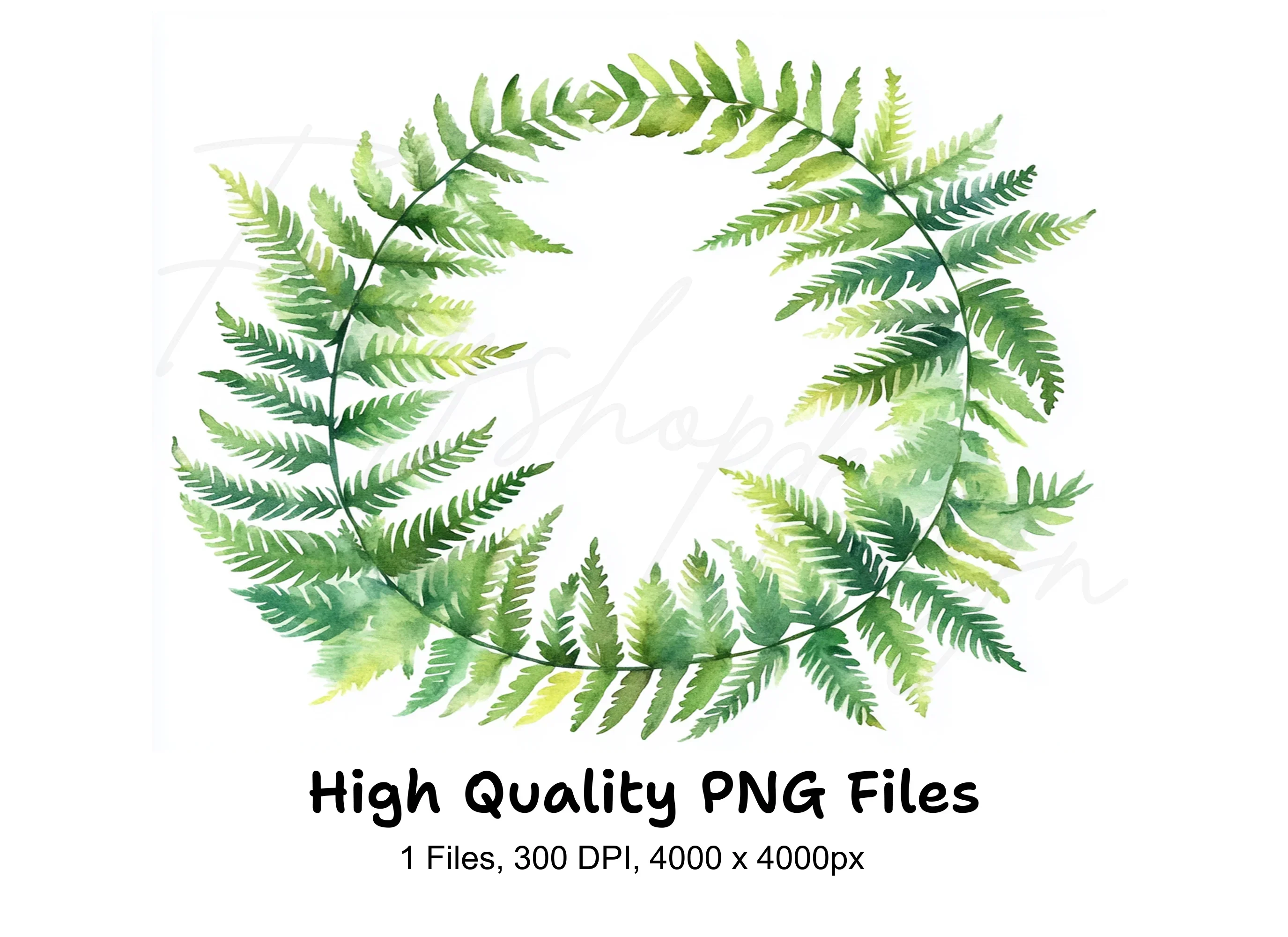 Greenery Clipart Bundle