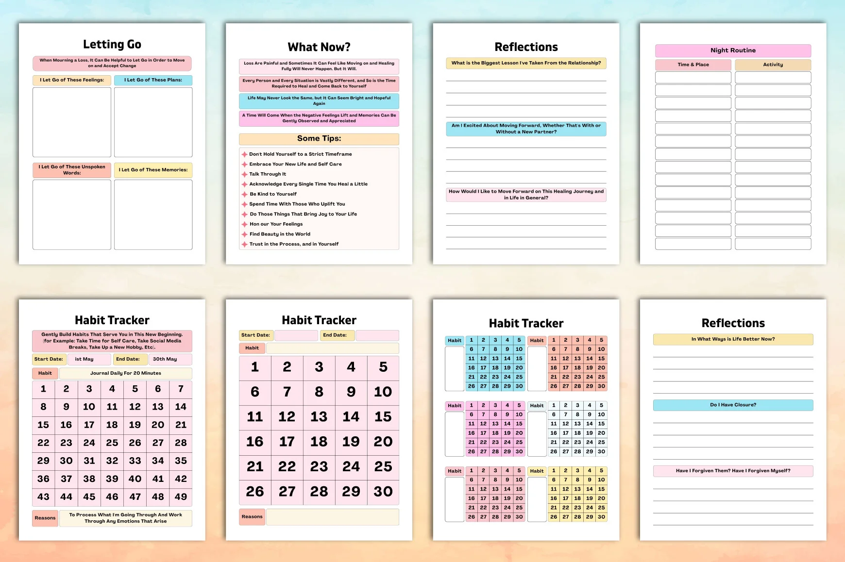 Grief Workbook for Healing and Support - Image 4