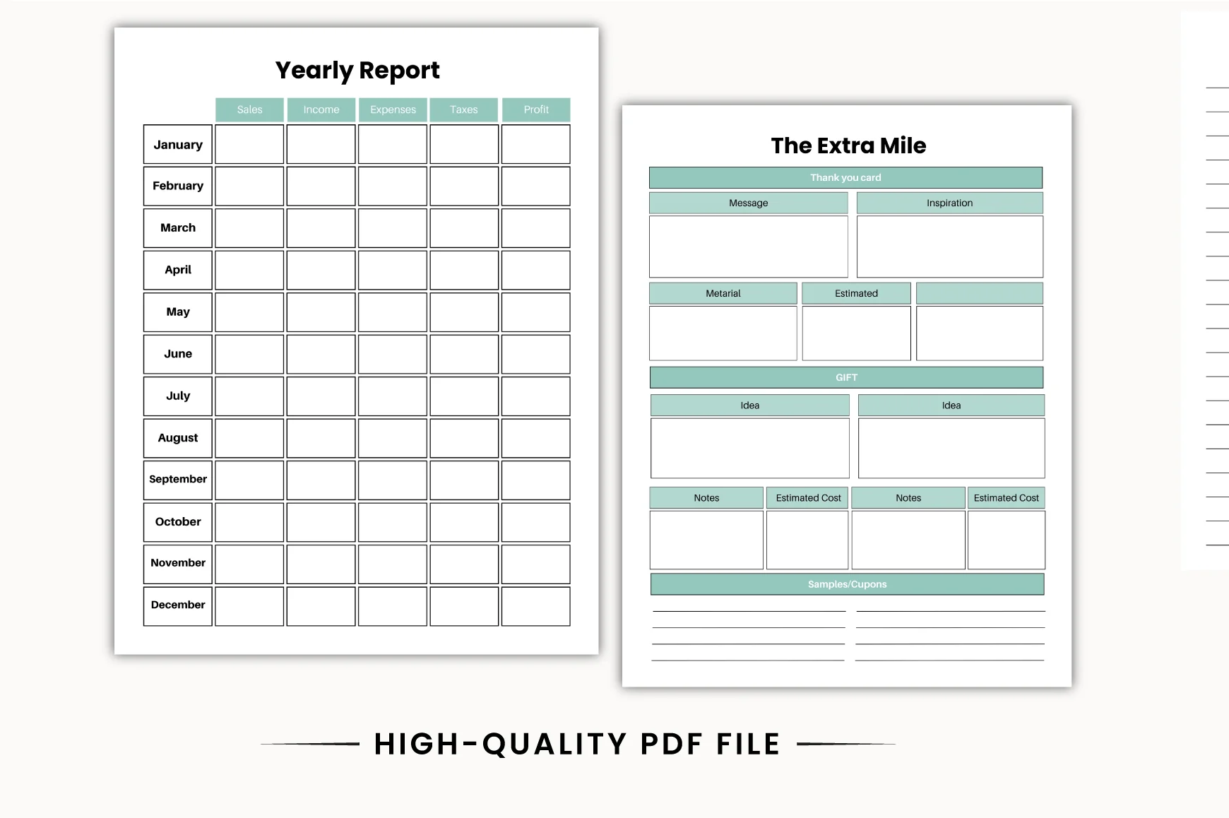 Handmade Business Planner - Image 3