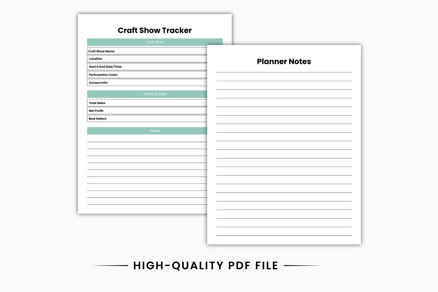 Handmade Business Planner - Image 4