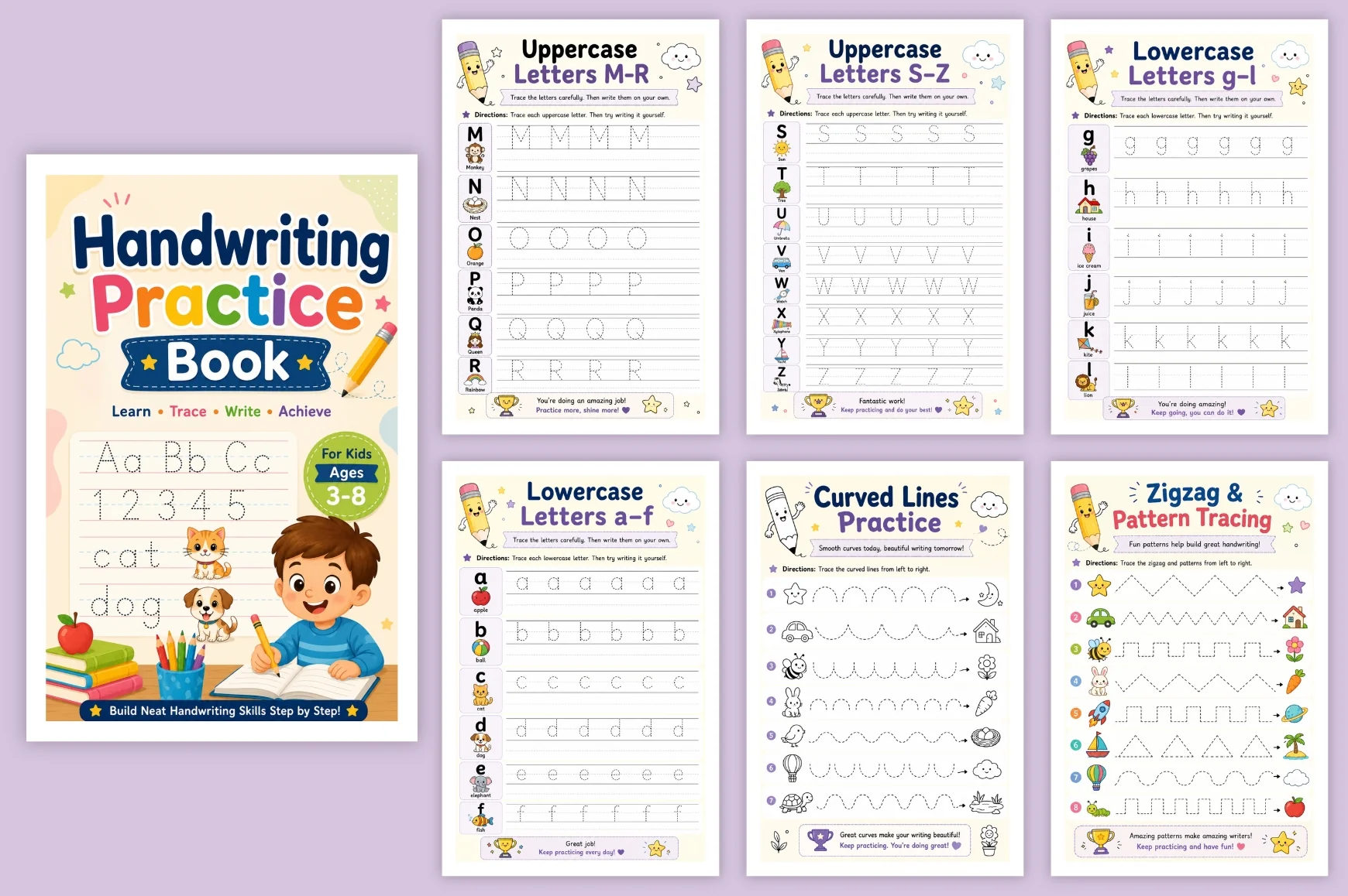 Handwriting Practice Book - Image 5