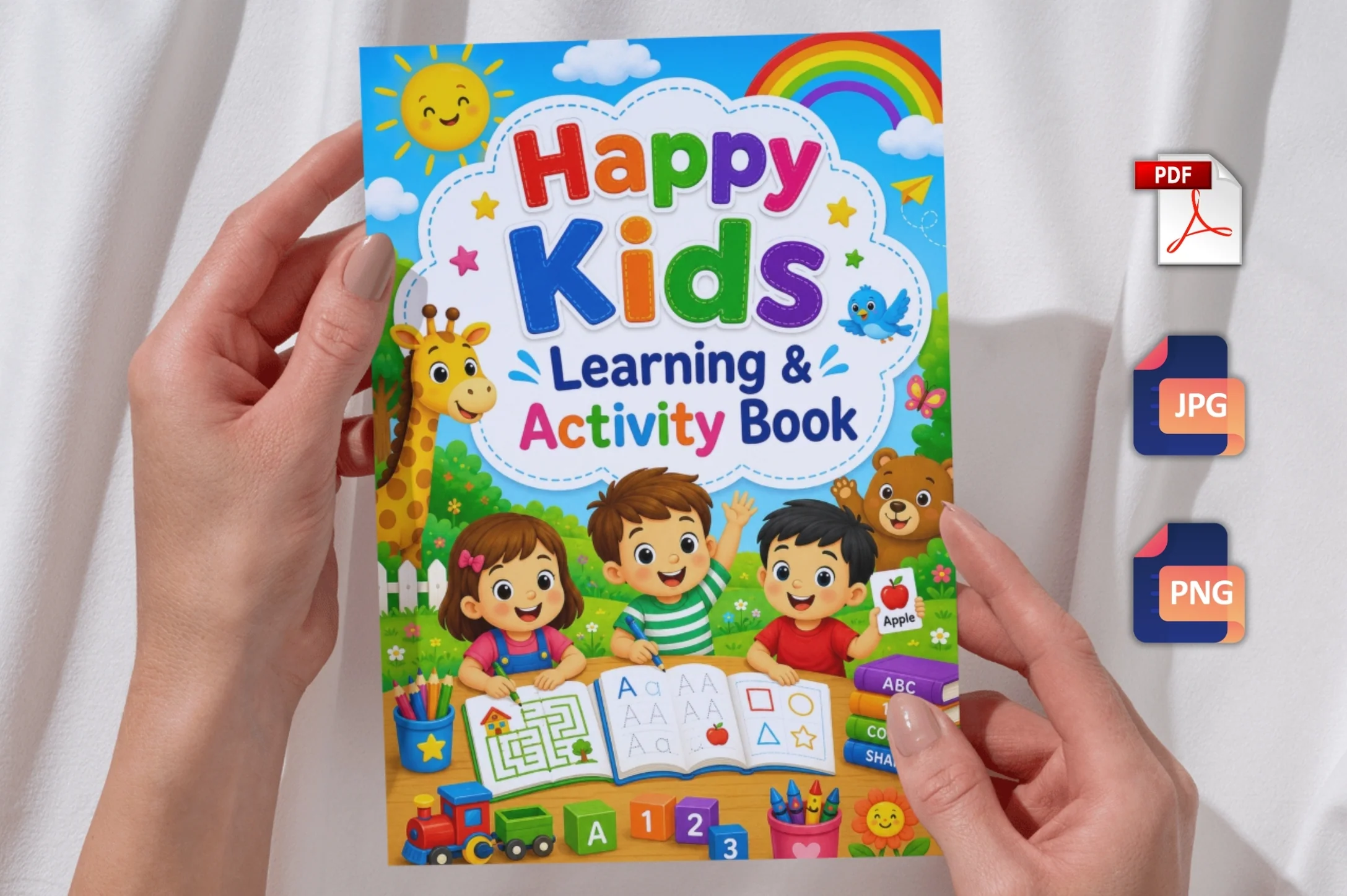 Happy Kids Learning Activity Book - Image 5