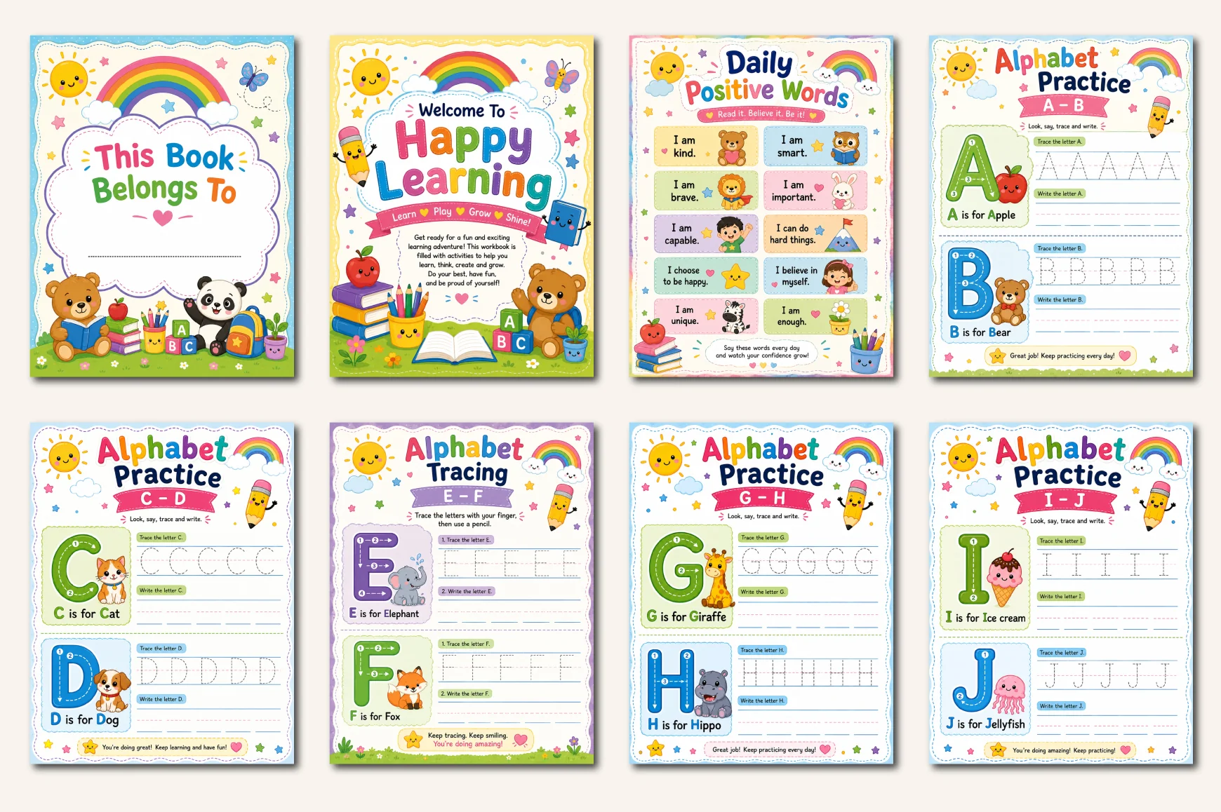 Happy Learning Workbook - Image 2