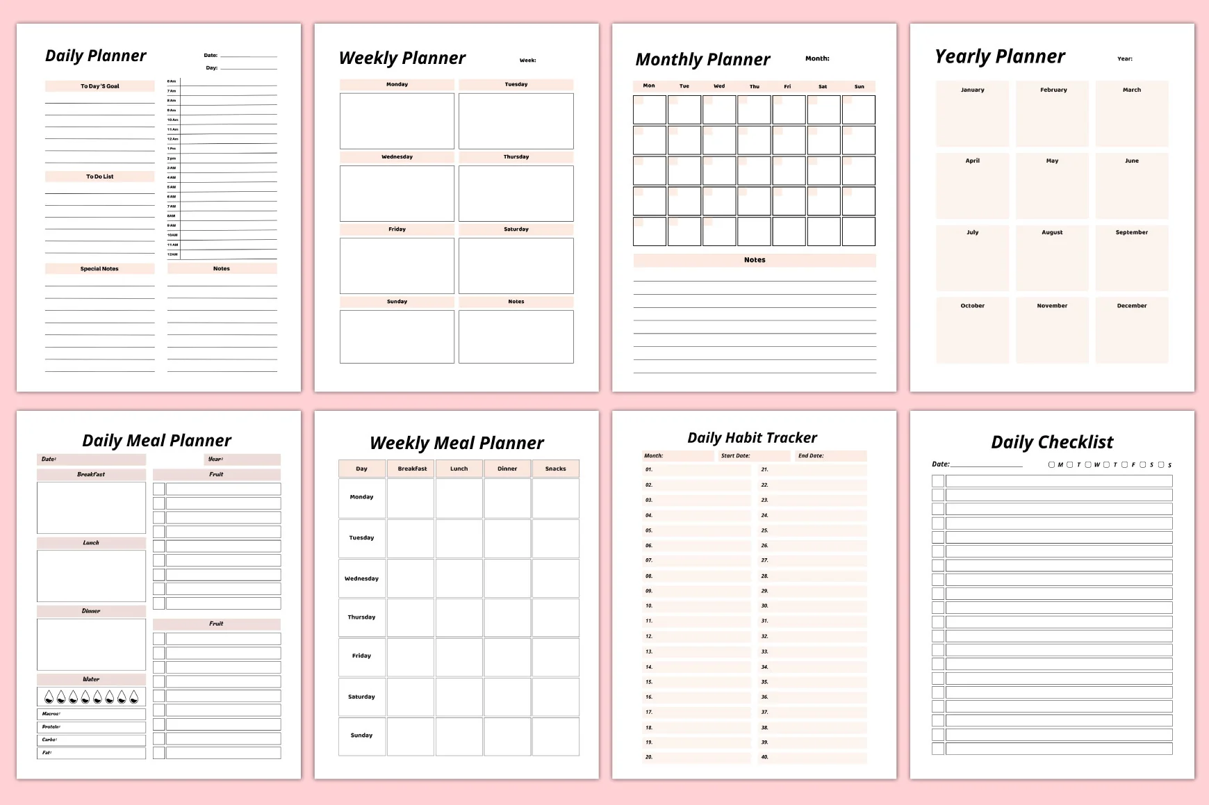 Happy Life Planner - Image 3