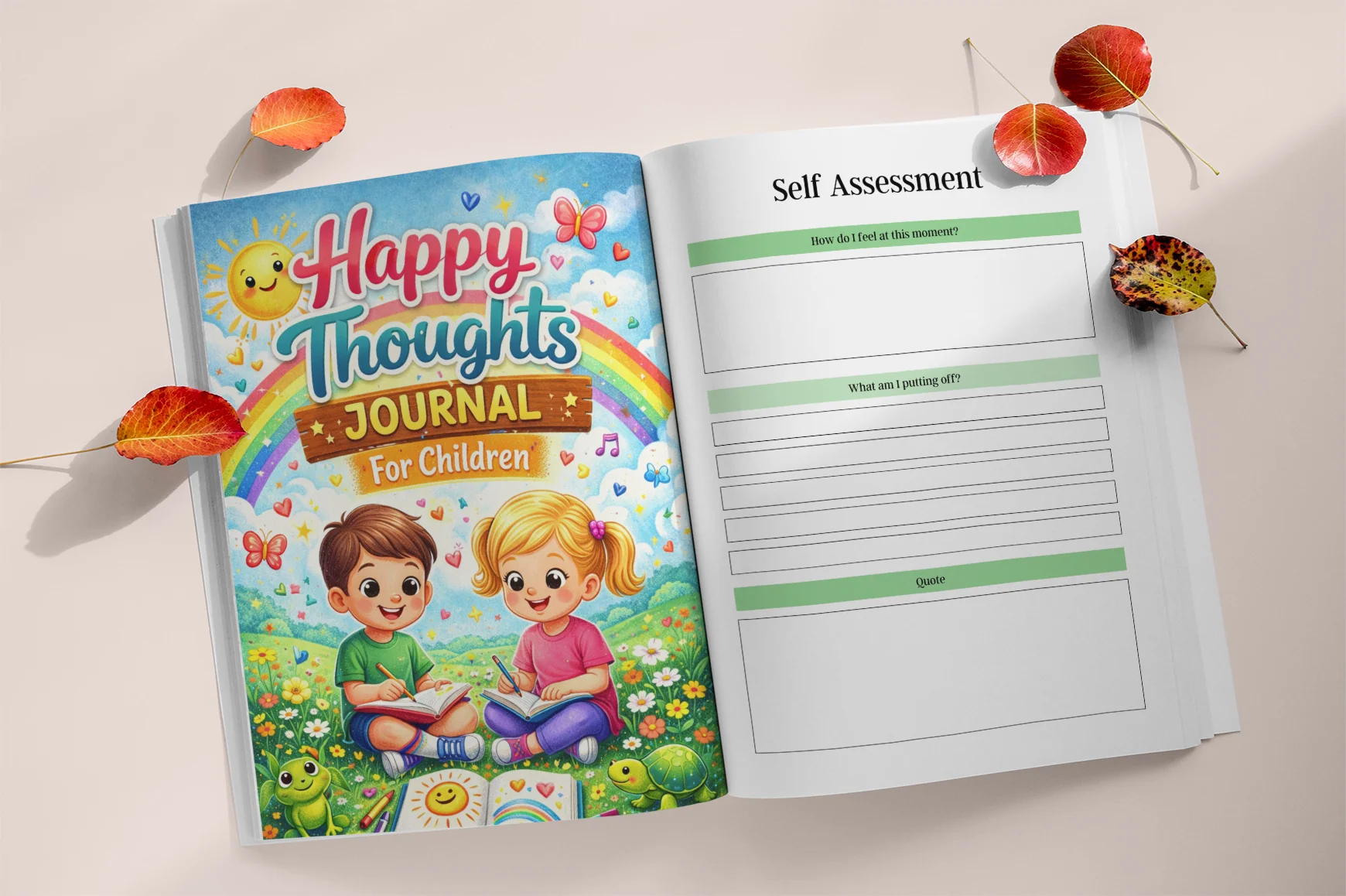 Happy Thoughts for Children Journal - Image 2