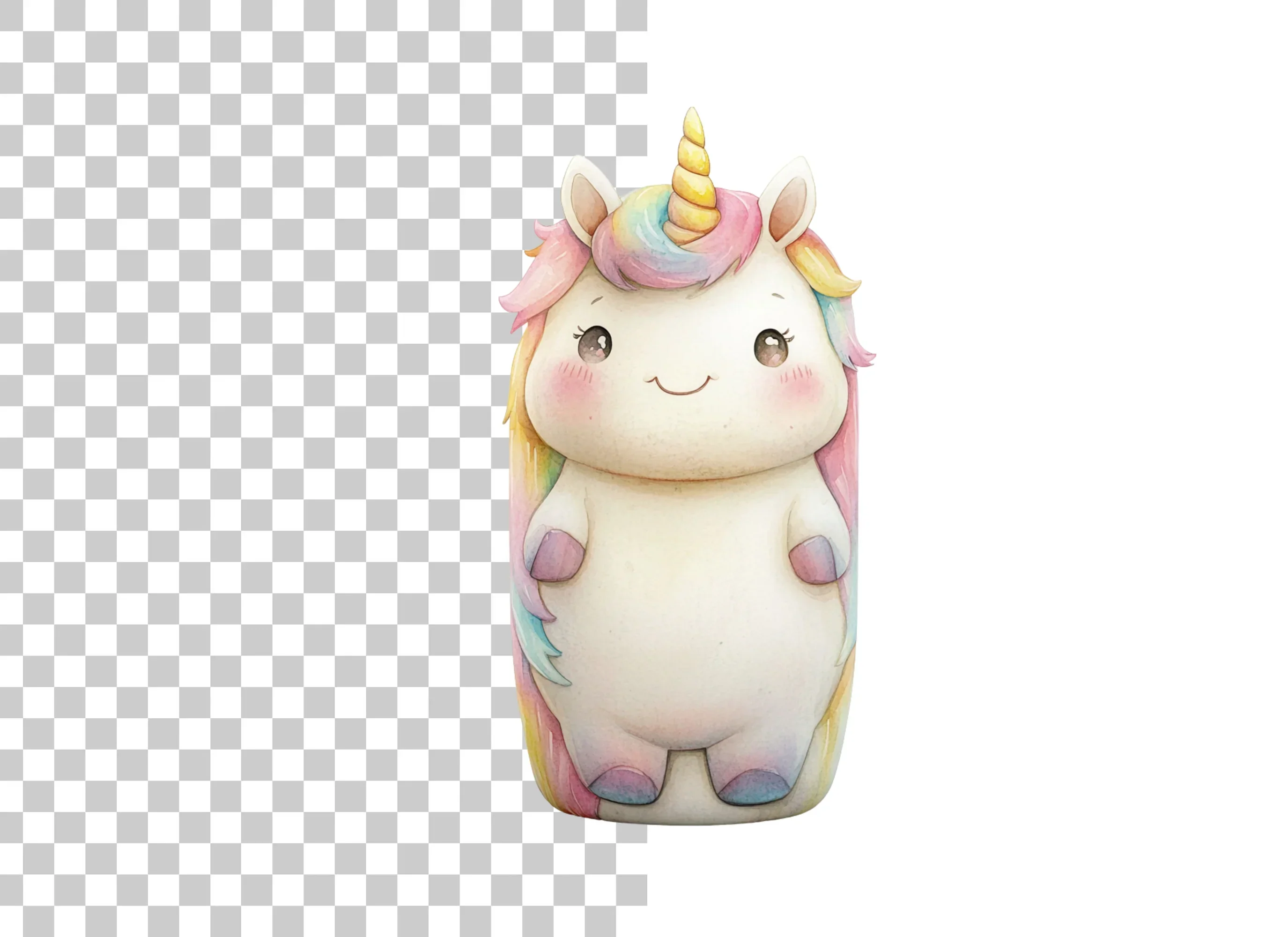 Happy Unicorn Clipart Bundle - Image 2