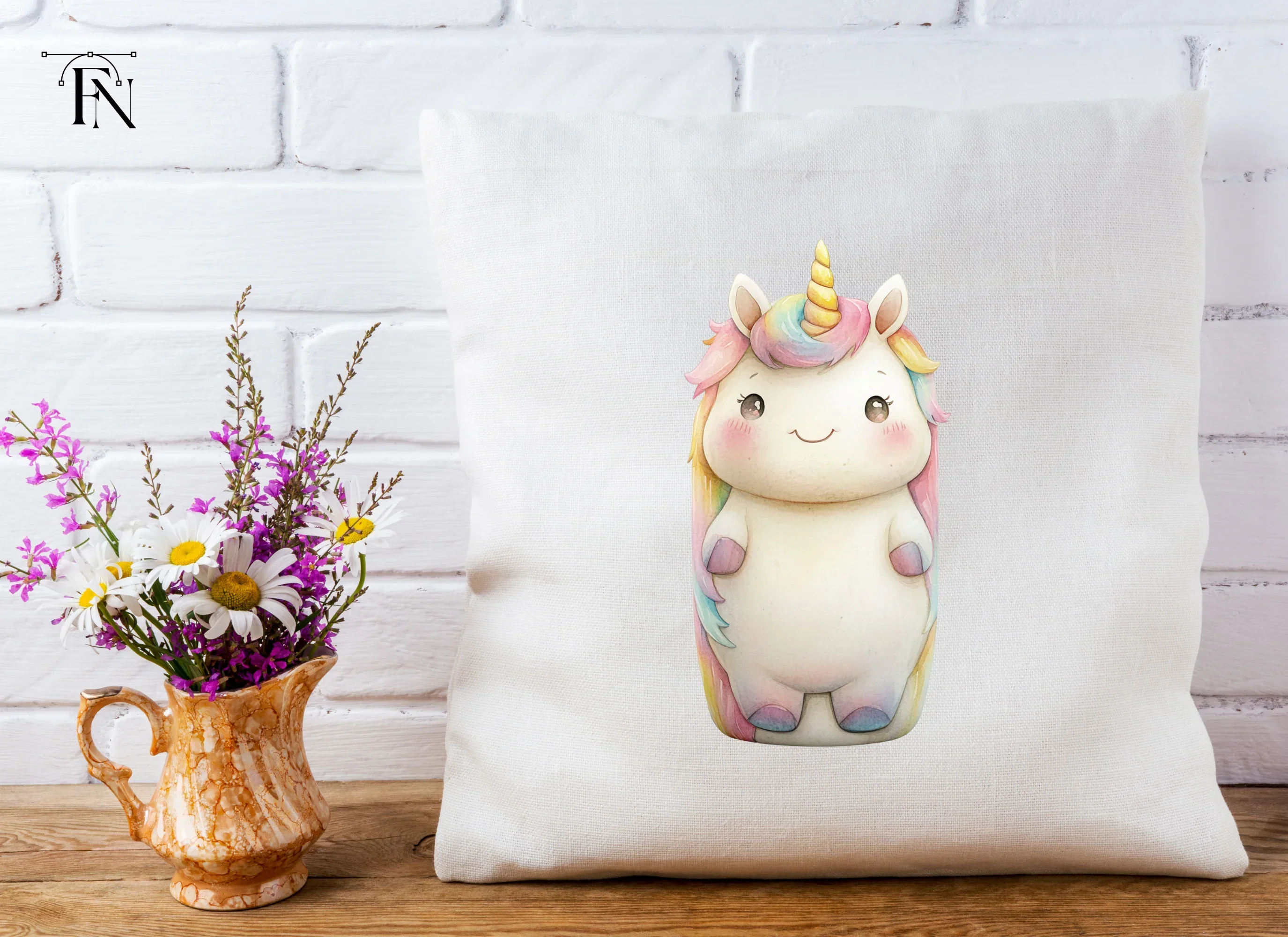 Happy Unicorn Clipart Bundle - Image 5