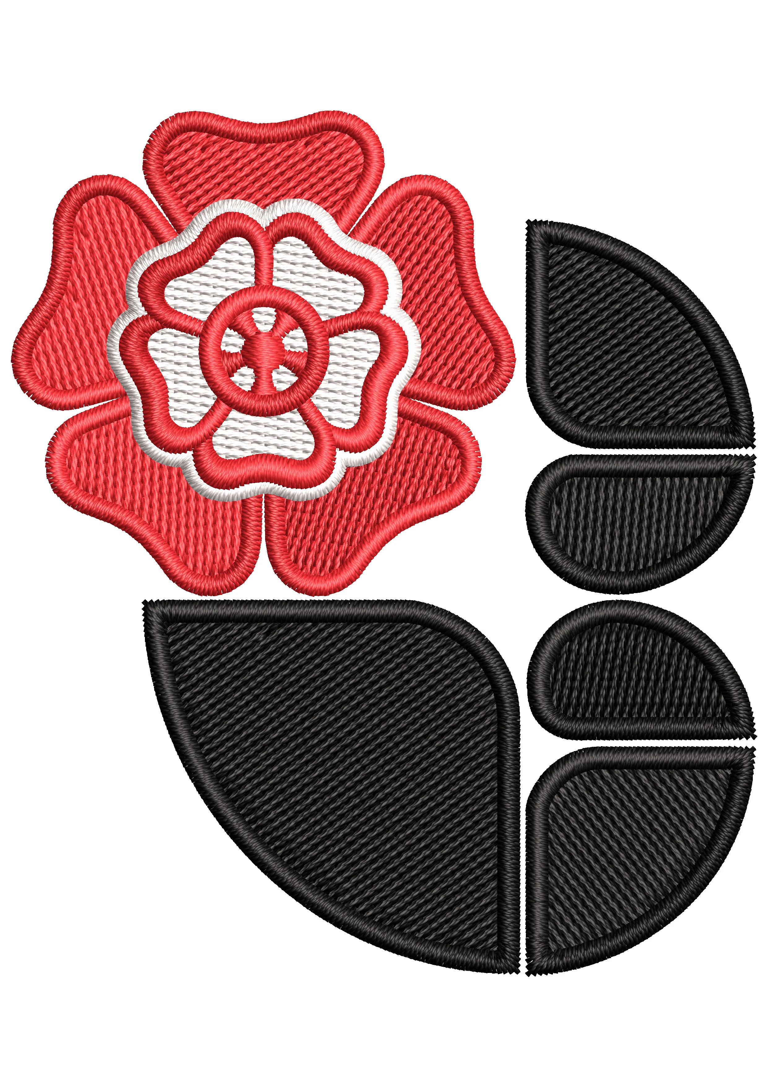 Hard Task Embroidery Design