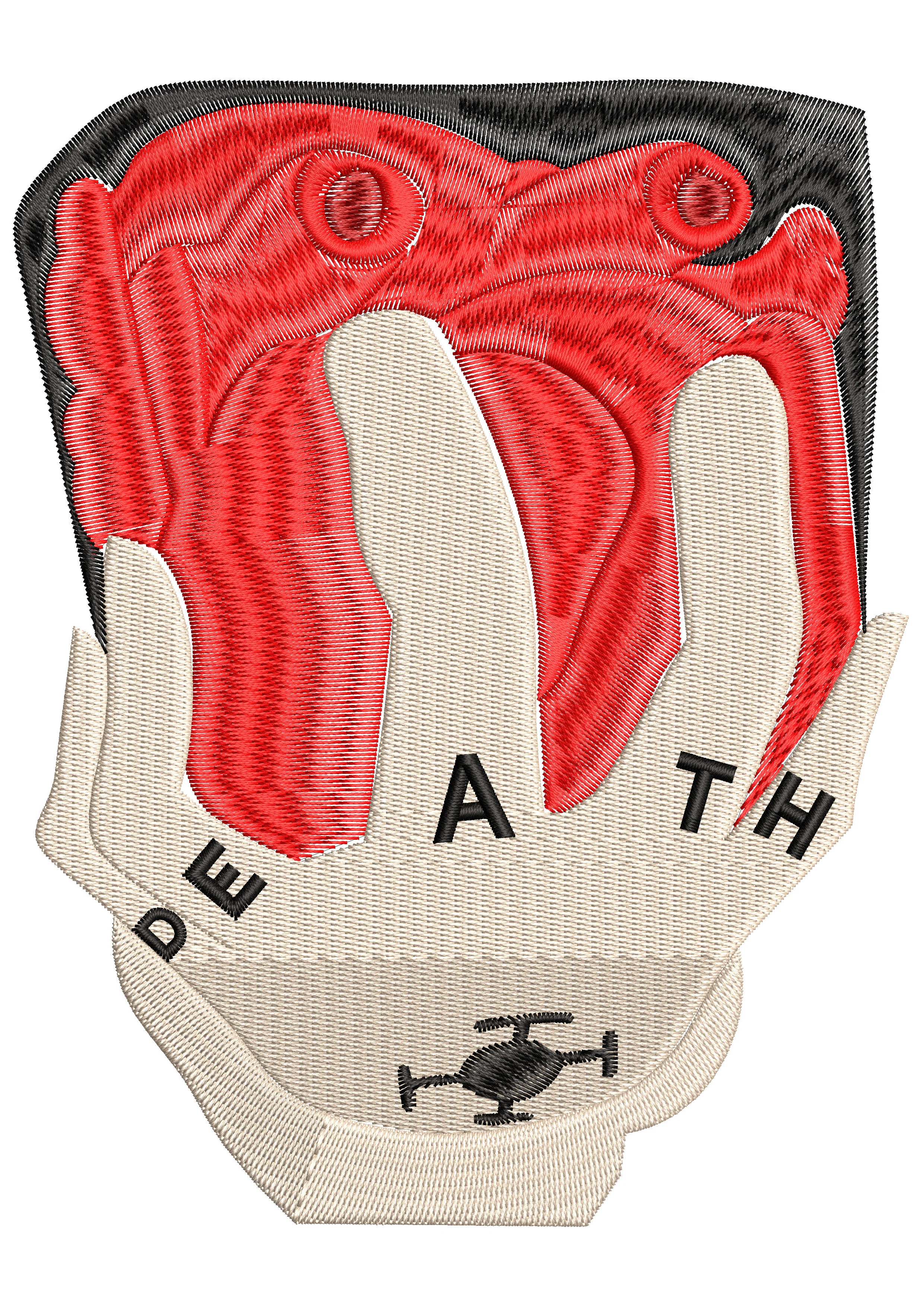 Head Boy Embroidery Design
